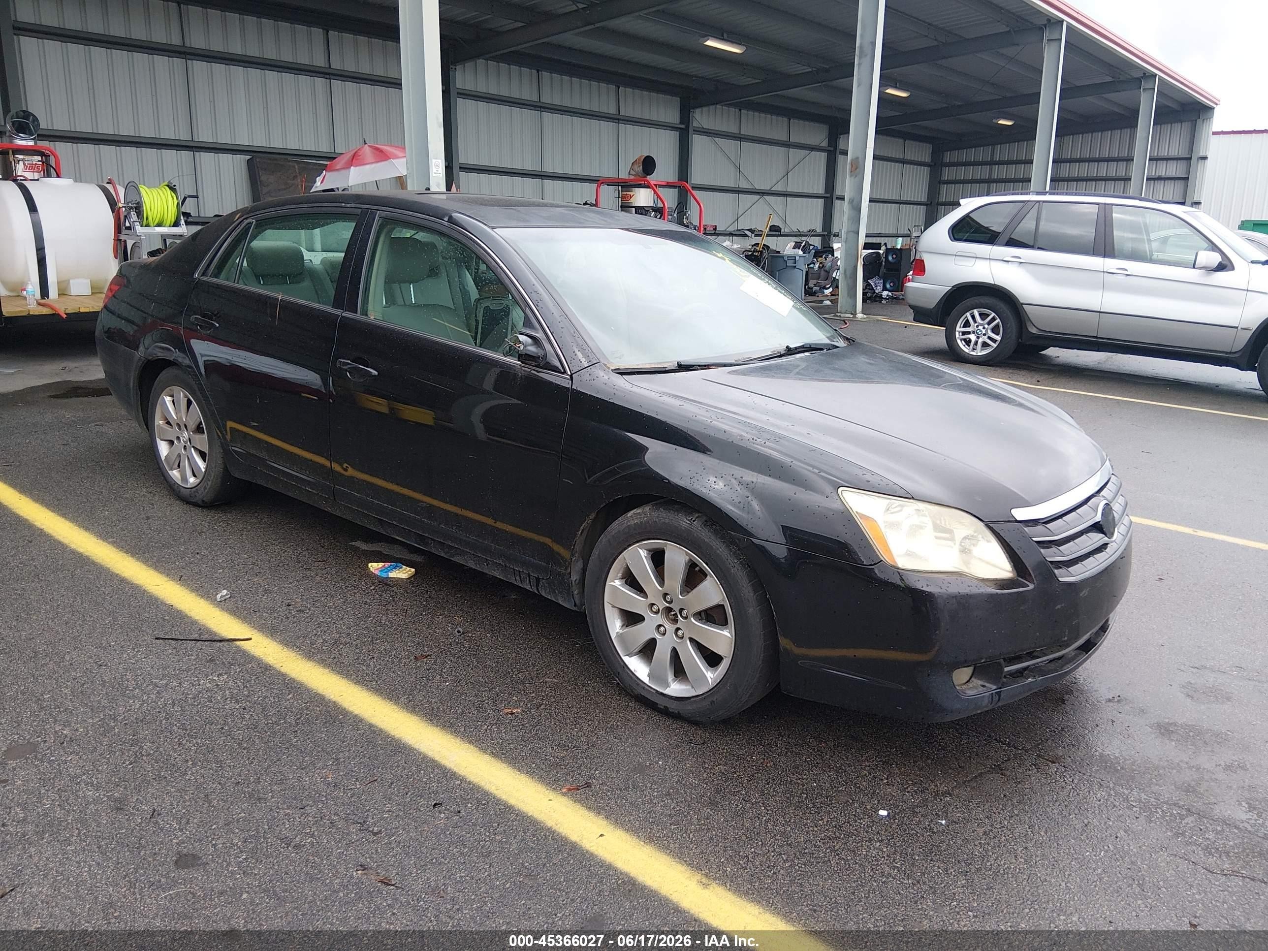 2005 Toyota Avalon Xls Black vin: 4T1BK36B85U031134