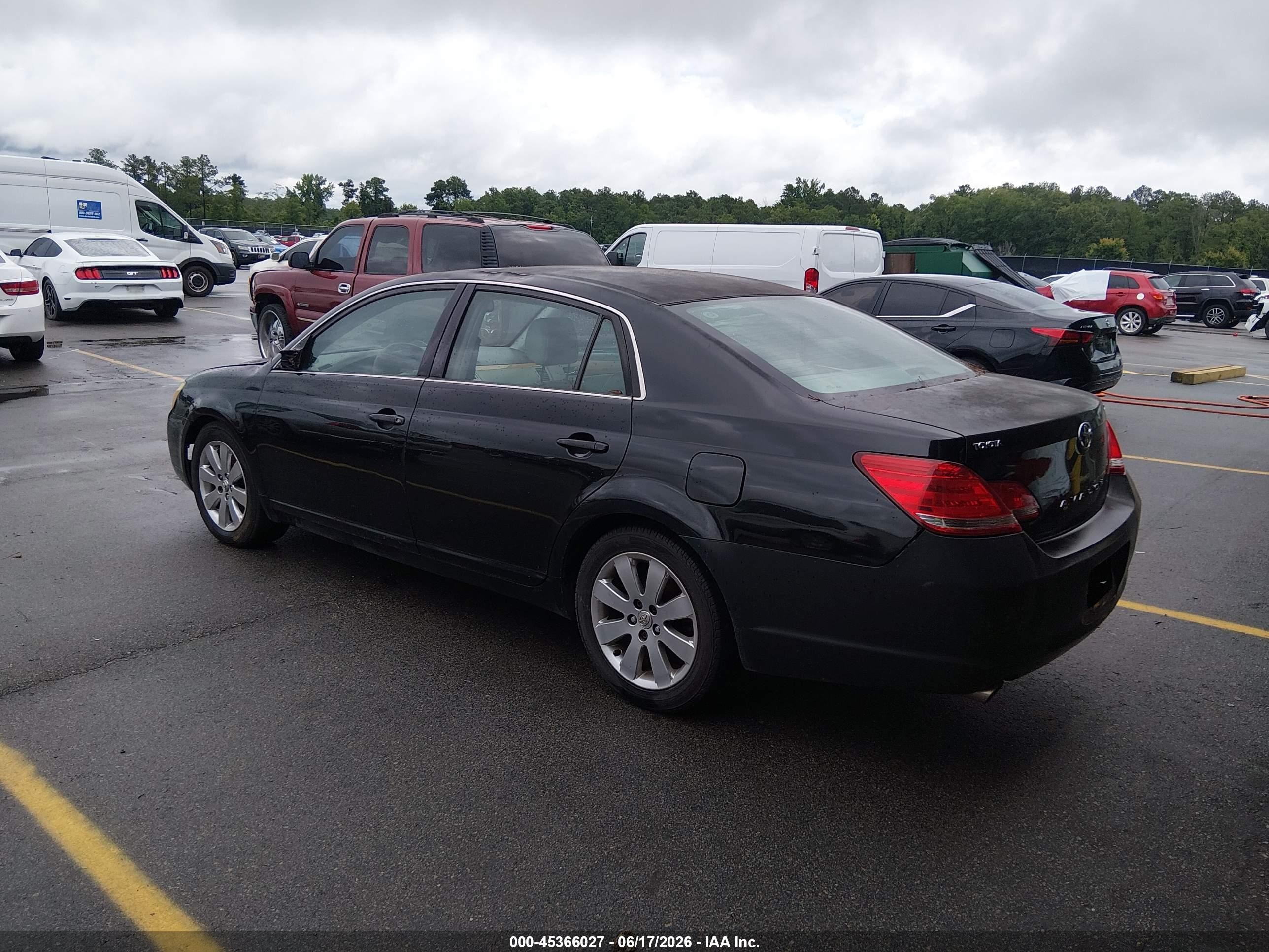 2005 Toyota Avalon Xls Black vin: 4T1BK36B85U031134