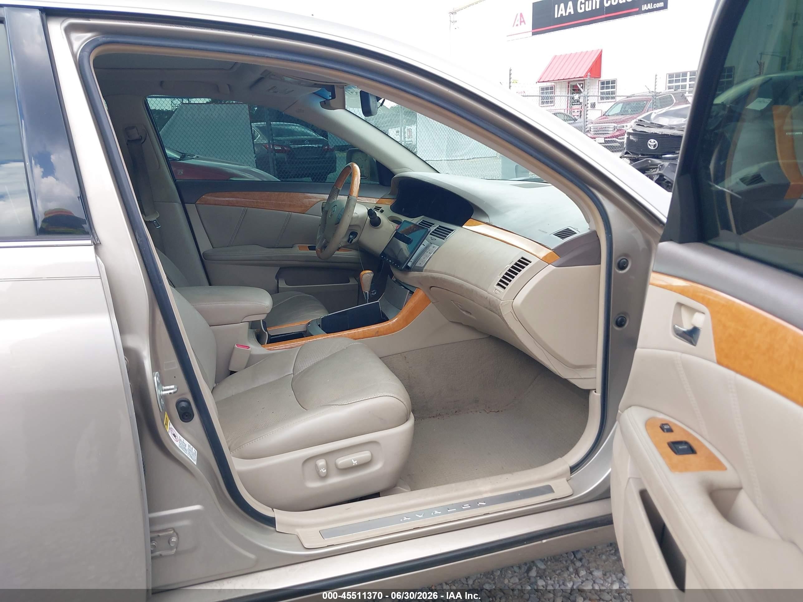 2006 Toyota Avalon Limited Champagne vin: 4T1BK36B86U063387