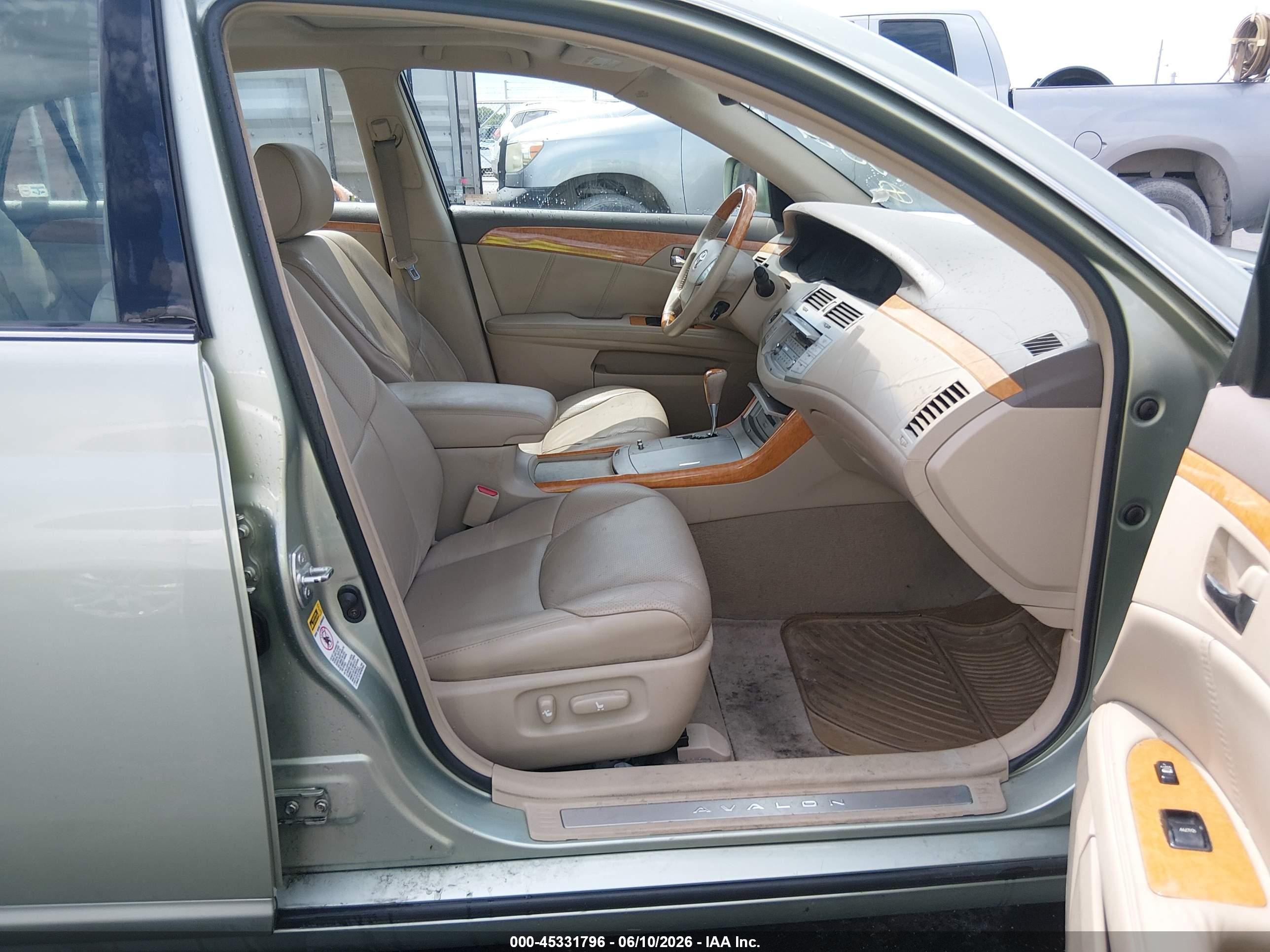 2006 Toyota Avalon Limited Green vin: 4T1BK36B86U090024