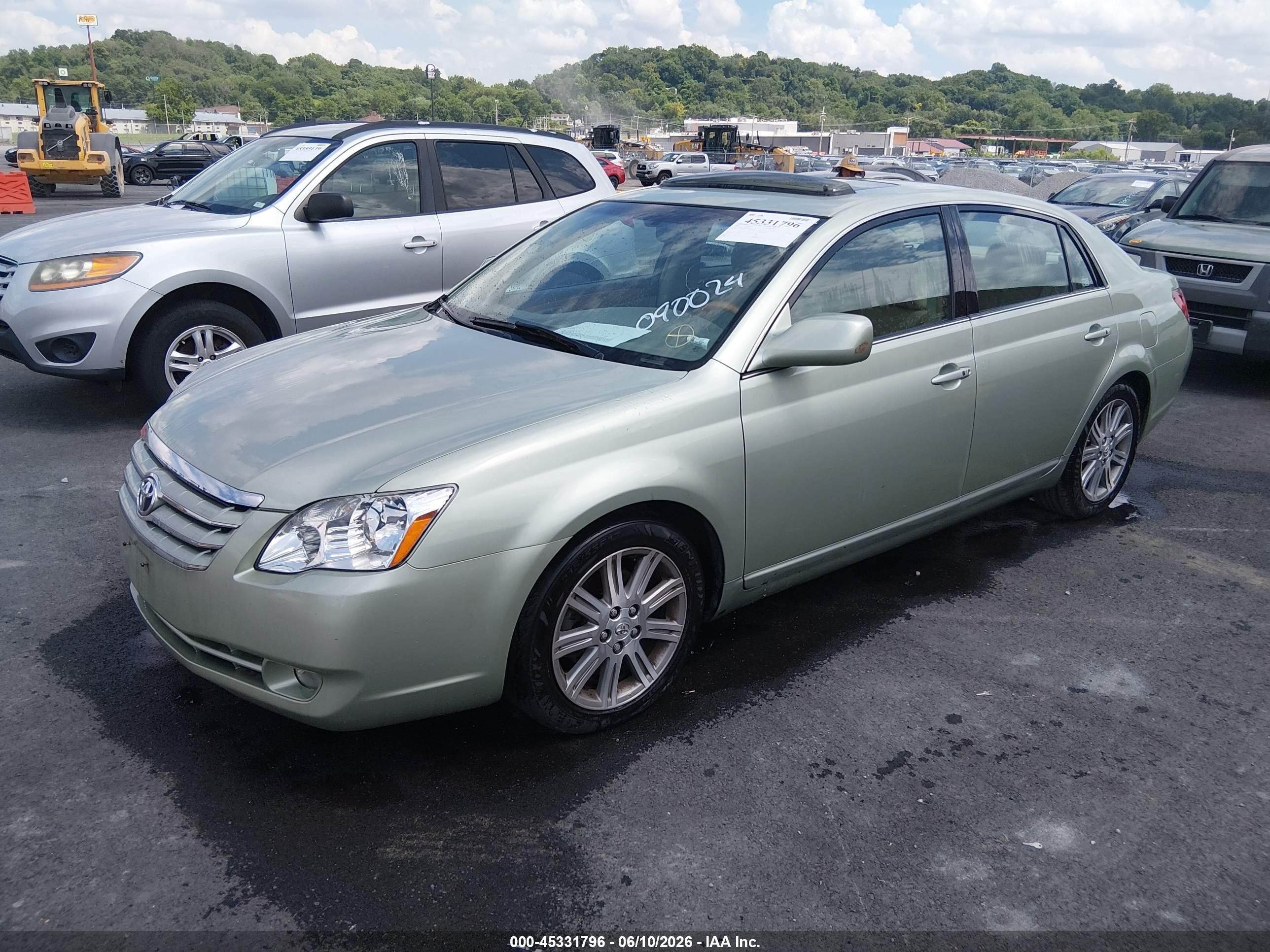 2006 Toyota Avalon Limited Green vin: 4T1BK36B86U090024