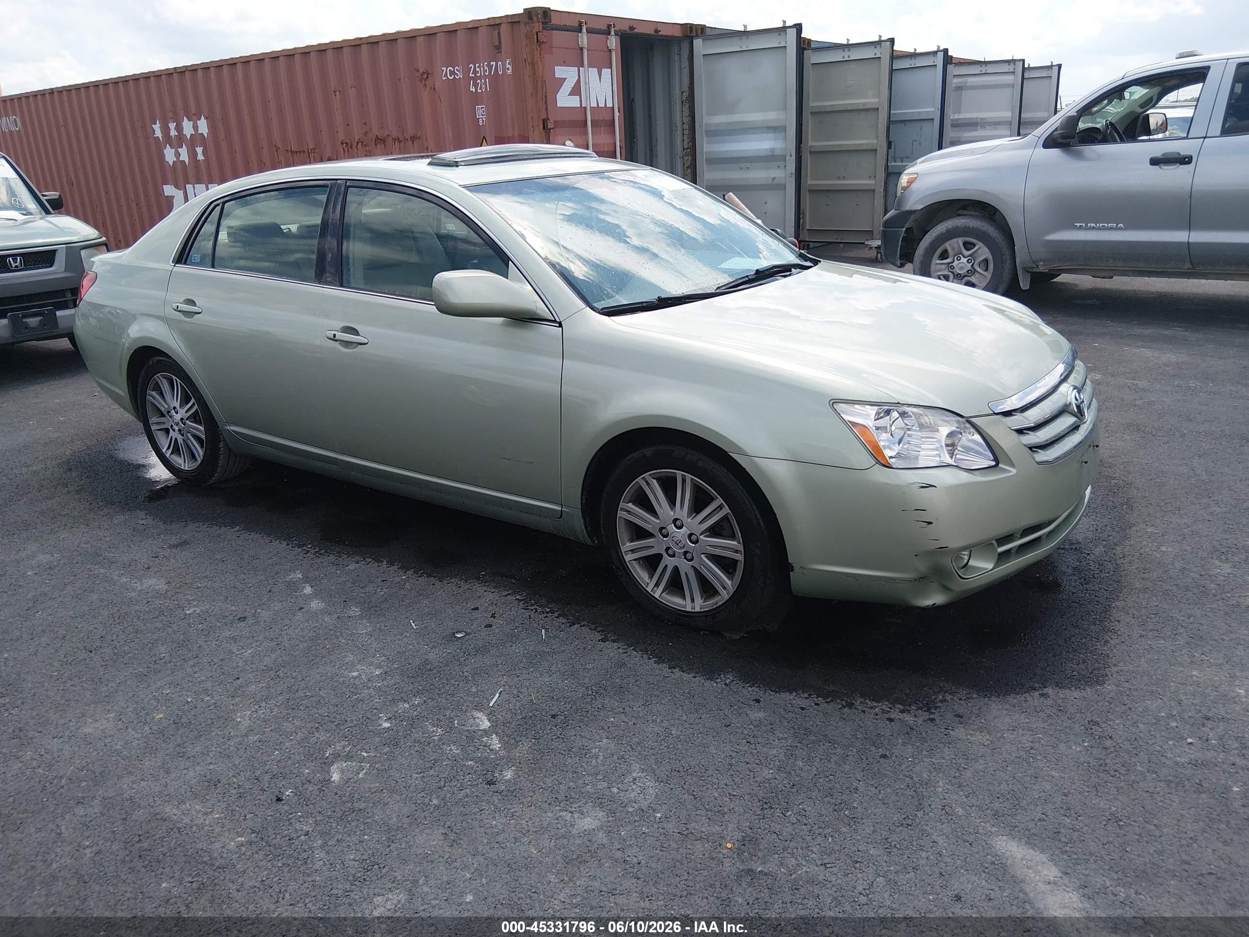 2006 Toyota Avalon Limited Green vin: 4T1BK36B86U090024
