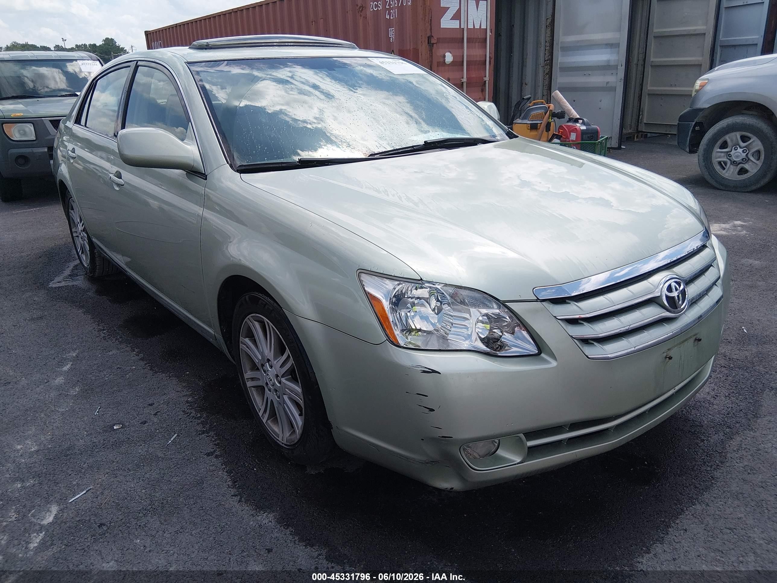 2006 Toyota Avalon Limited Green vin: 4T1BK36B86U090024