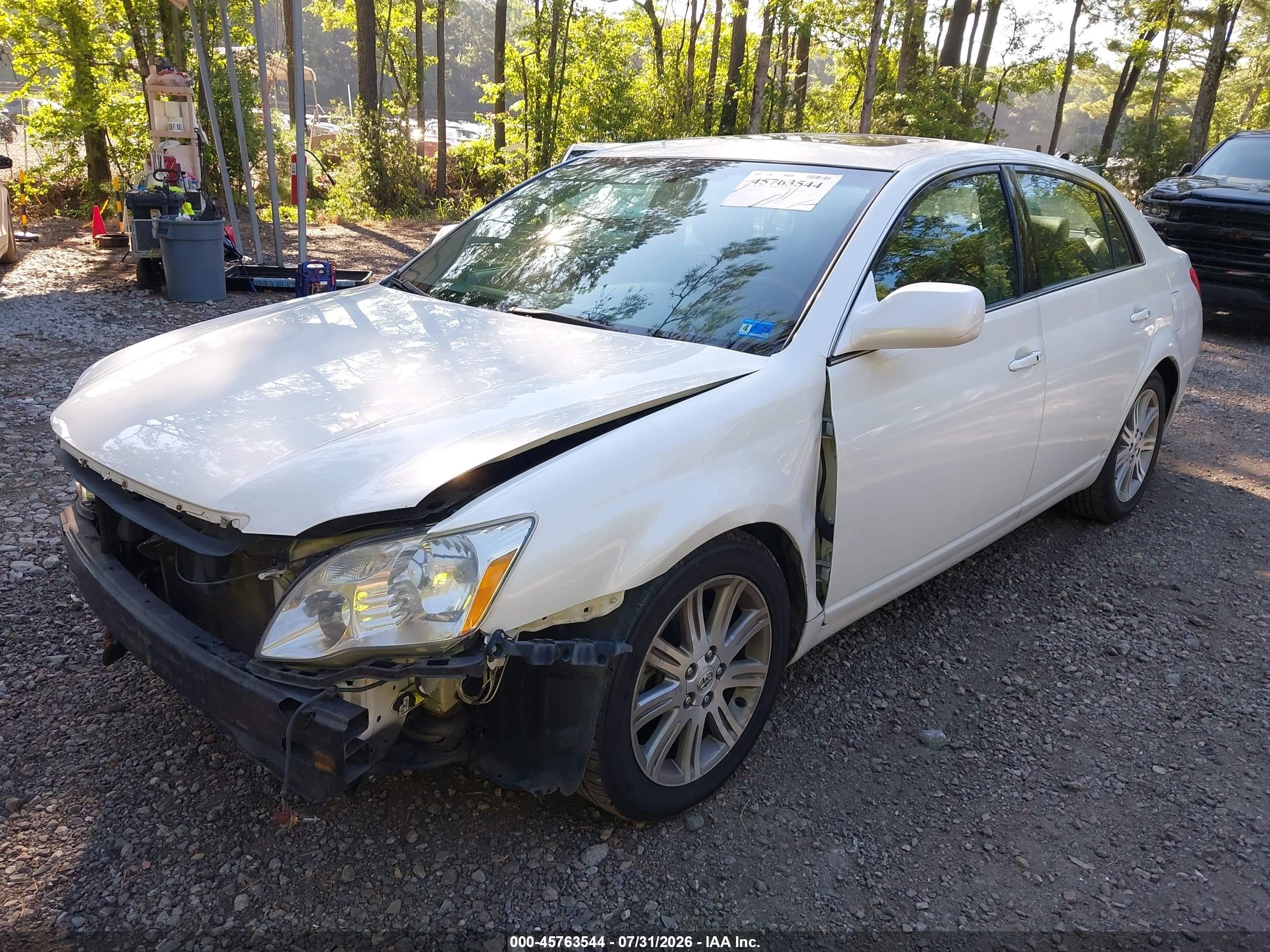 2006 Toyota Avalon Limited White vin: 4T1BK36B86U095224