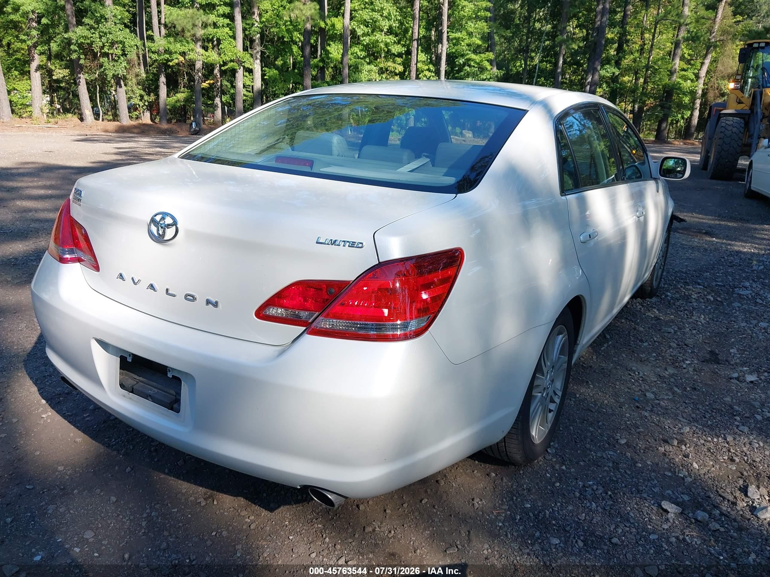 2006 Toyota Avalon Limited White vin: 4T1BK36B86U095224