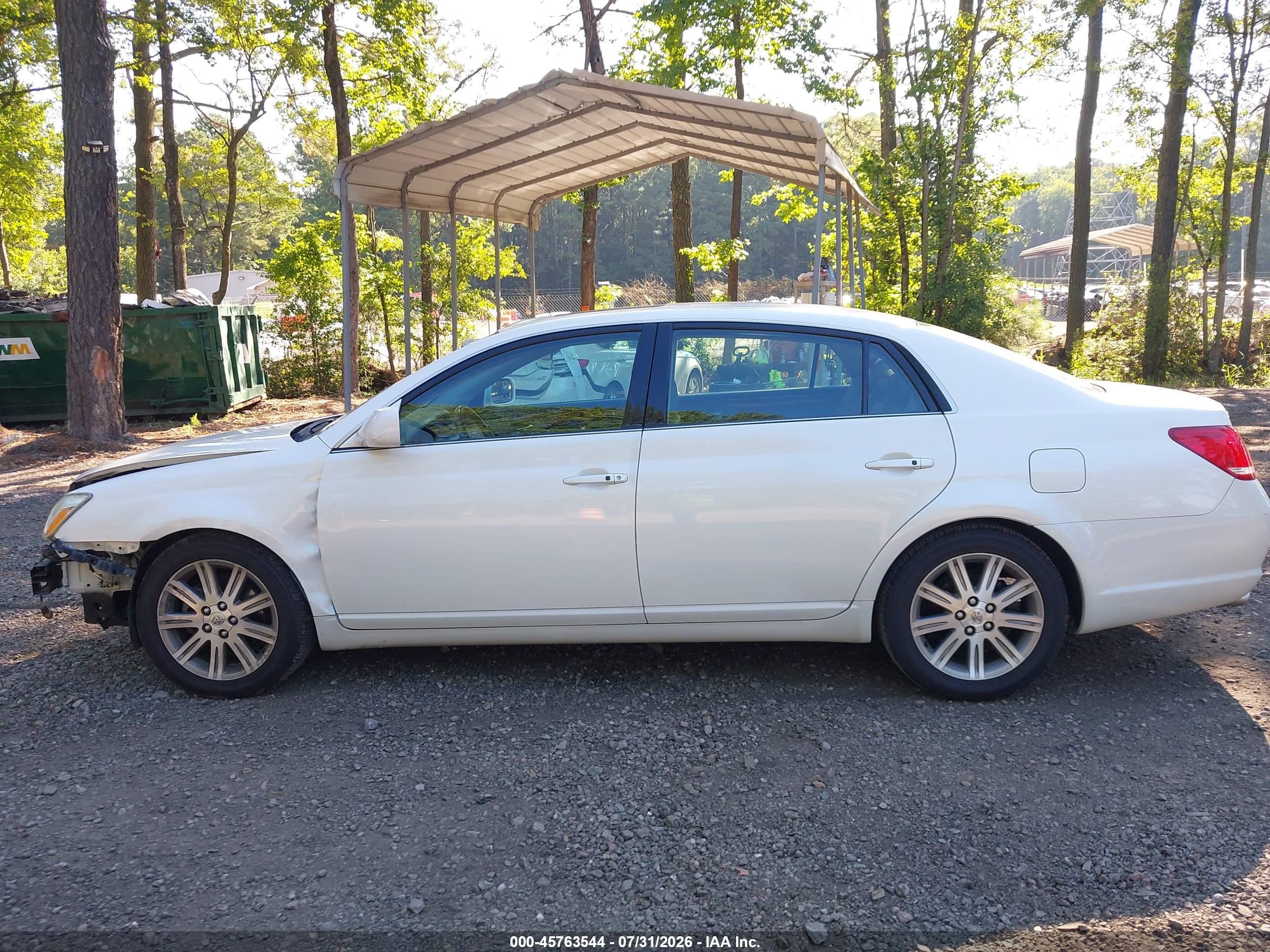 2006 Toyota Avalon Limited White vin: 4T1BK36B86U095224