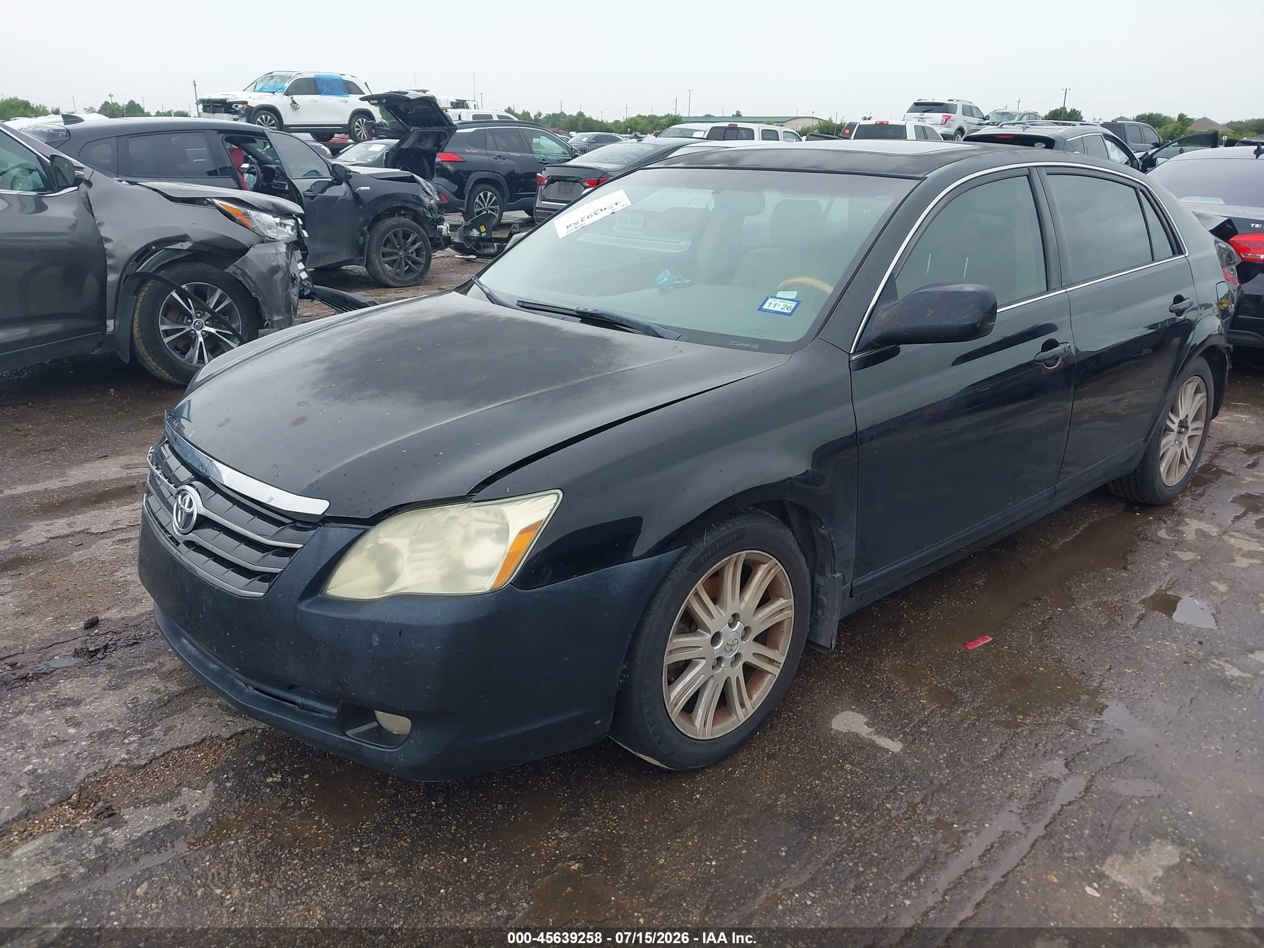 2006 Toyota Avalon Limited Black vin: 4T1BK36B86U103872