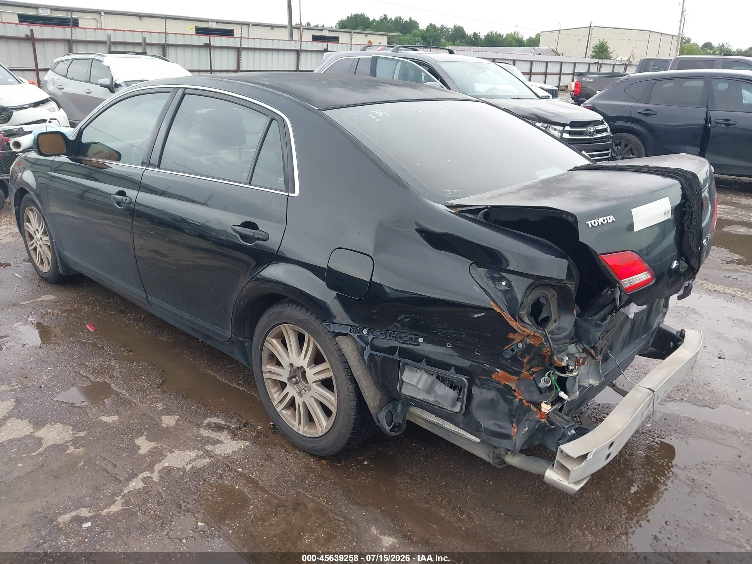 2006 Toyota Avalon Limited Black vin: 4T1BK36B86U103872