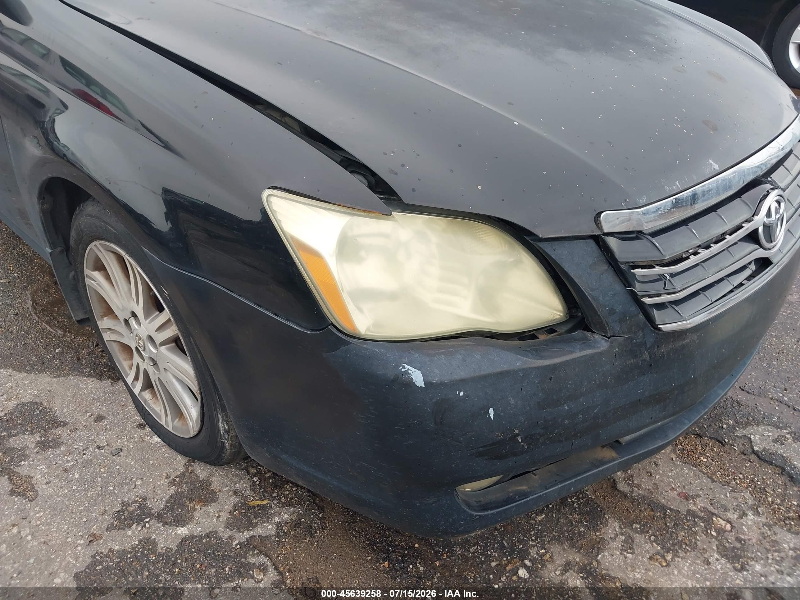 2006 Toyota Avalon Limited Black vin: 4T1BK36B86U103872
