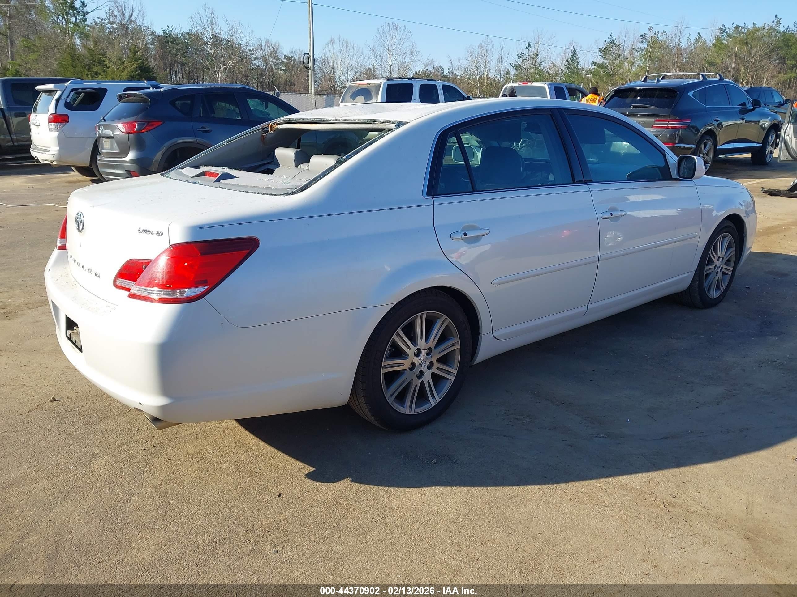 2006 Toyota Avalon Limited Белый vin: 4T1BK36B86U113477
