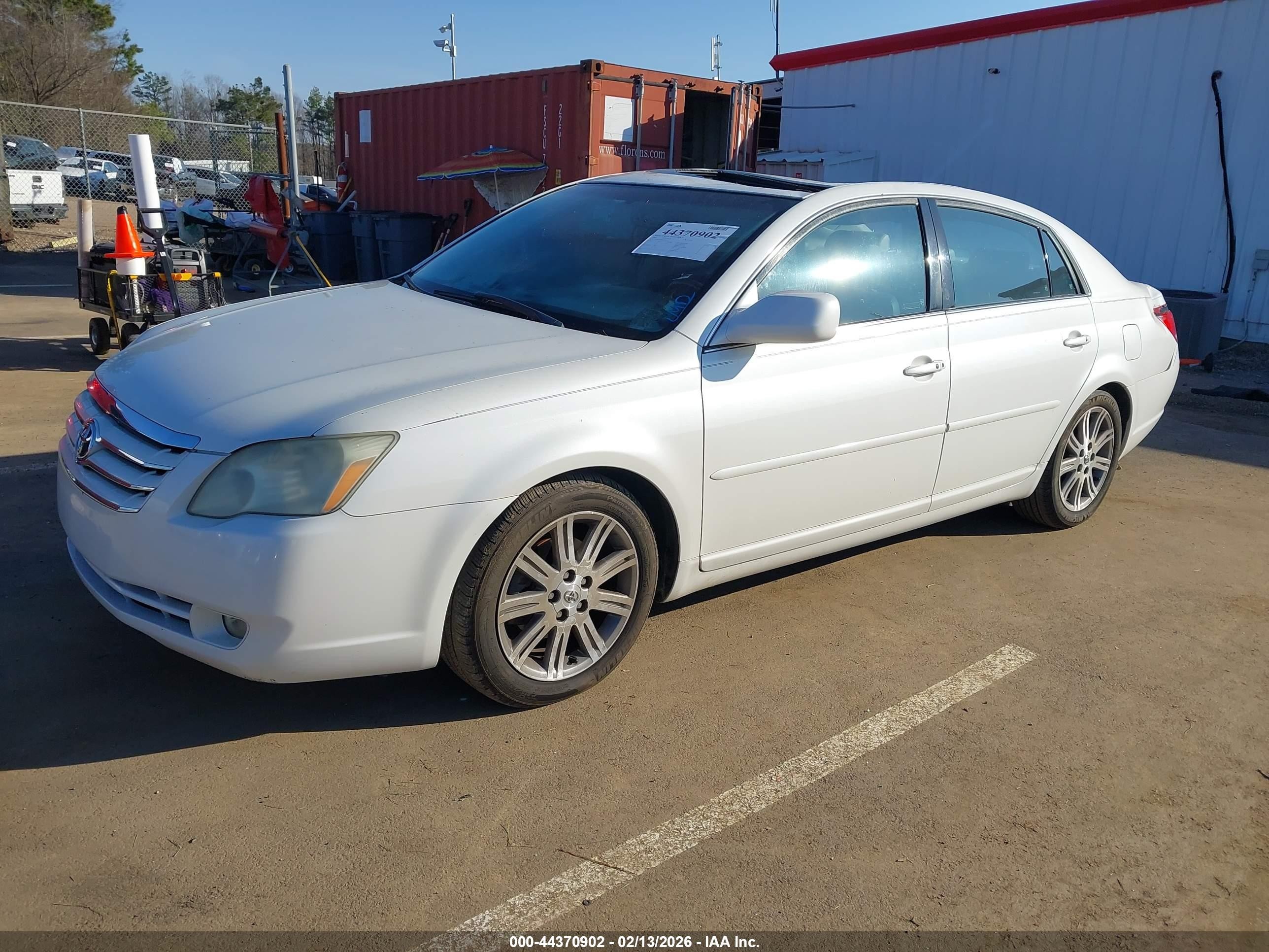 2006 Toyota Avalon Limited Белый vin: 4T1BK36B86U113477