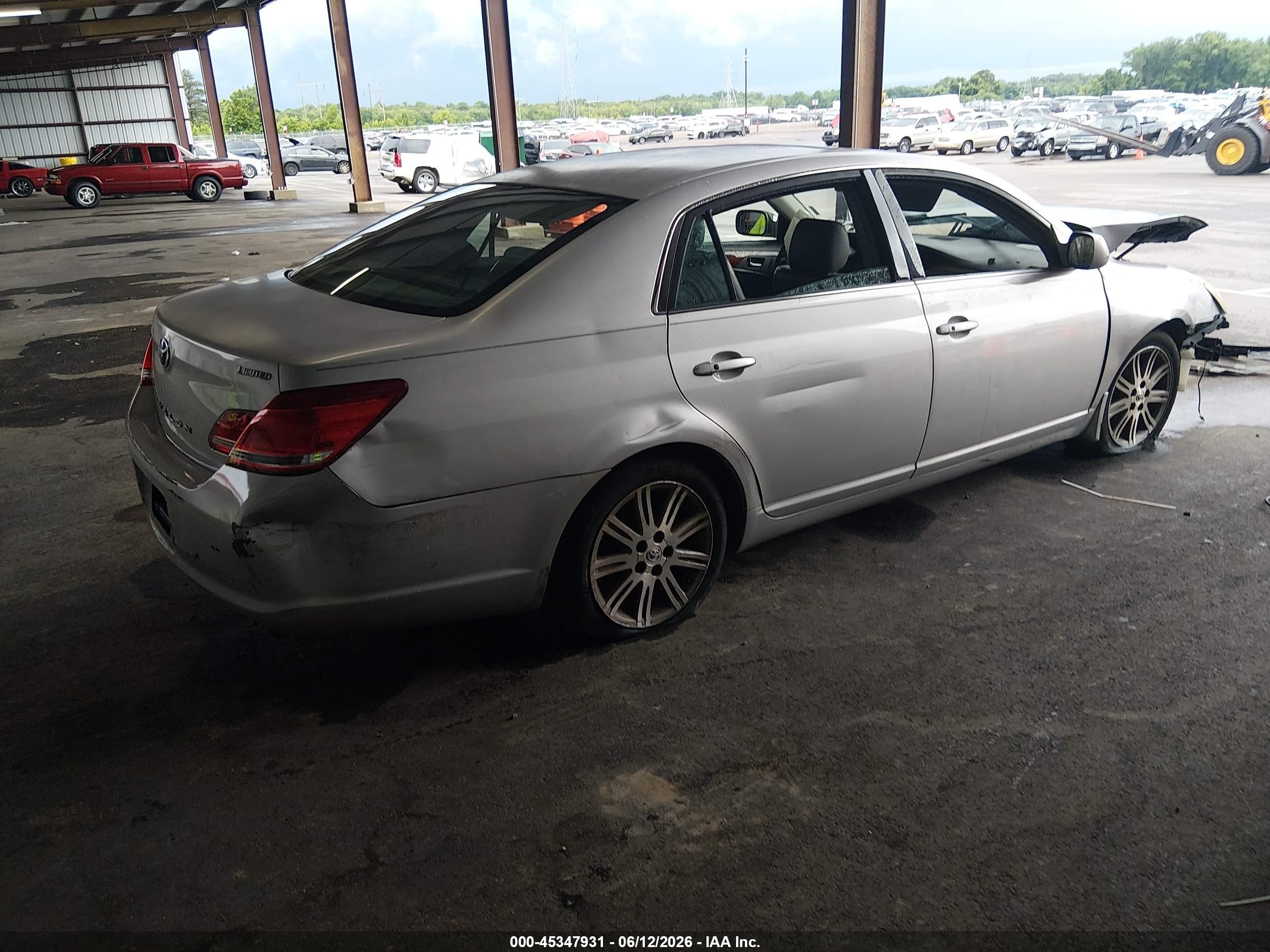 2006 Toyota Avalon Xl/xls/touring/limited Silver vin: 4T1BK36B86U137309