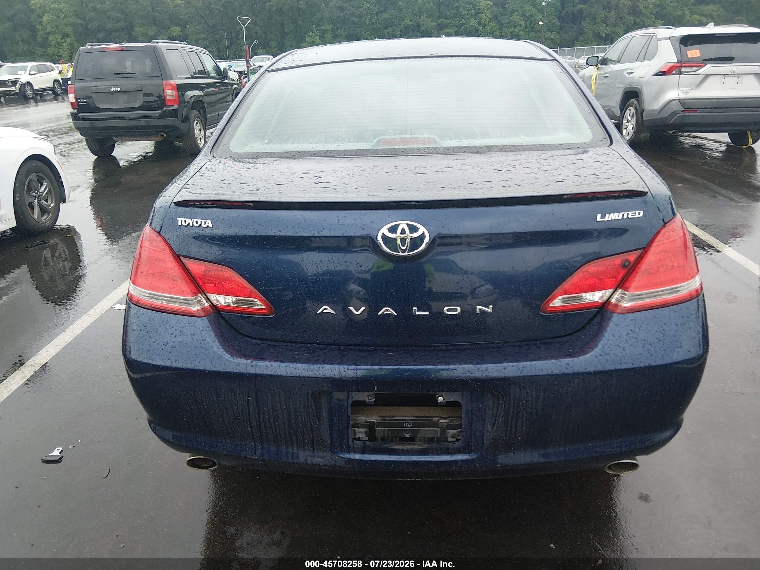 2006 Toyota Avalon Limited Blue vin: 4T1BK36B86U143787