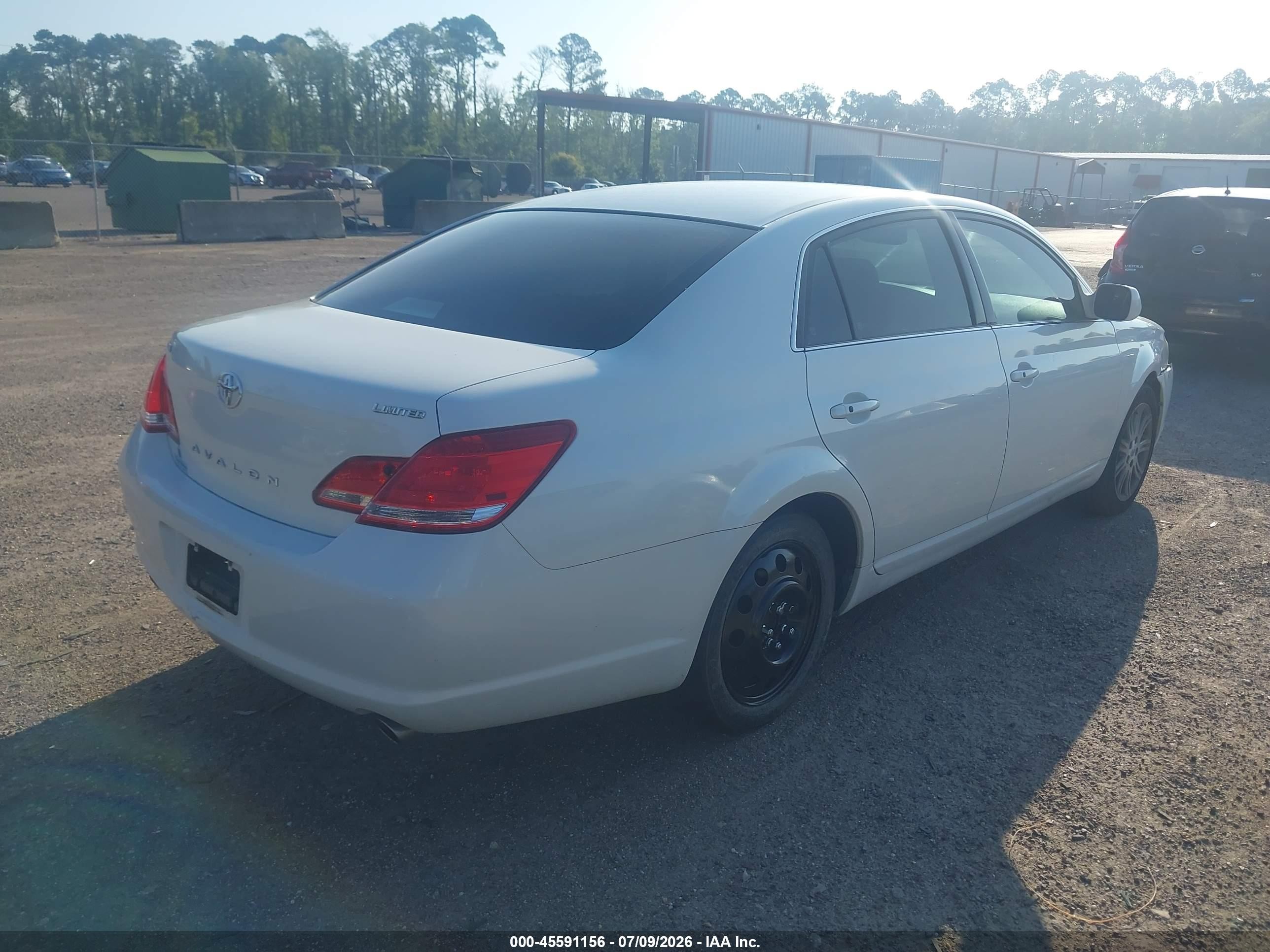 2006 Toyota Avalon Limited White vin: 4T1BK36B86U152022