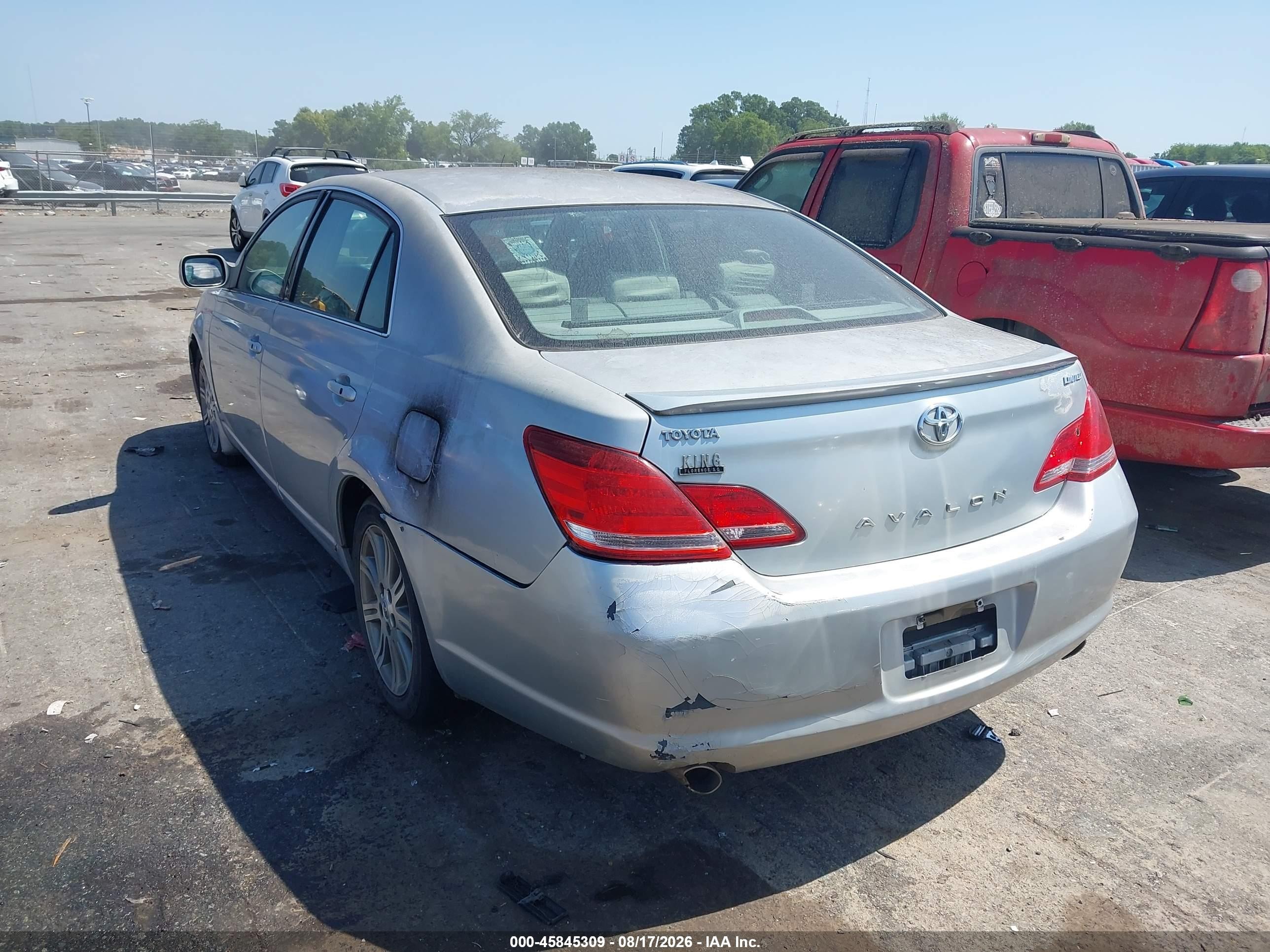 2006 Toyota Avalon Limited Серый vin: 4T1BK36B86U160265