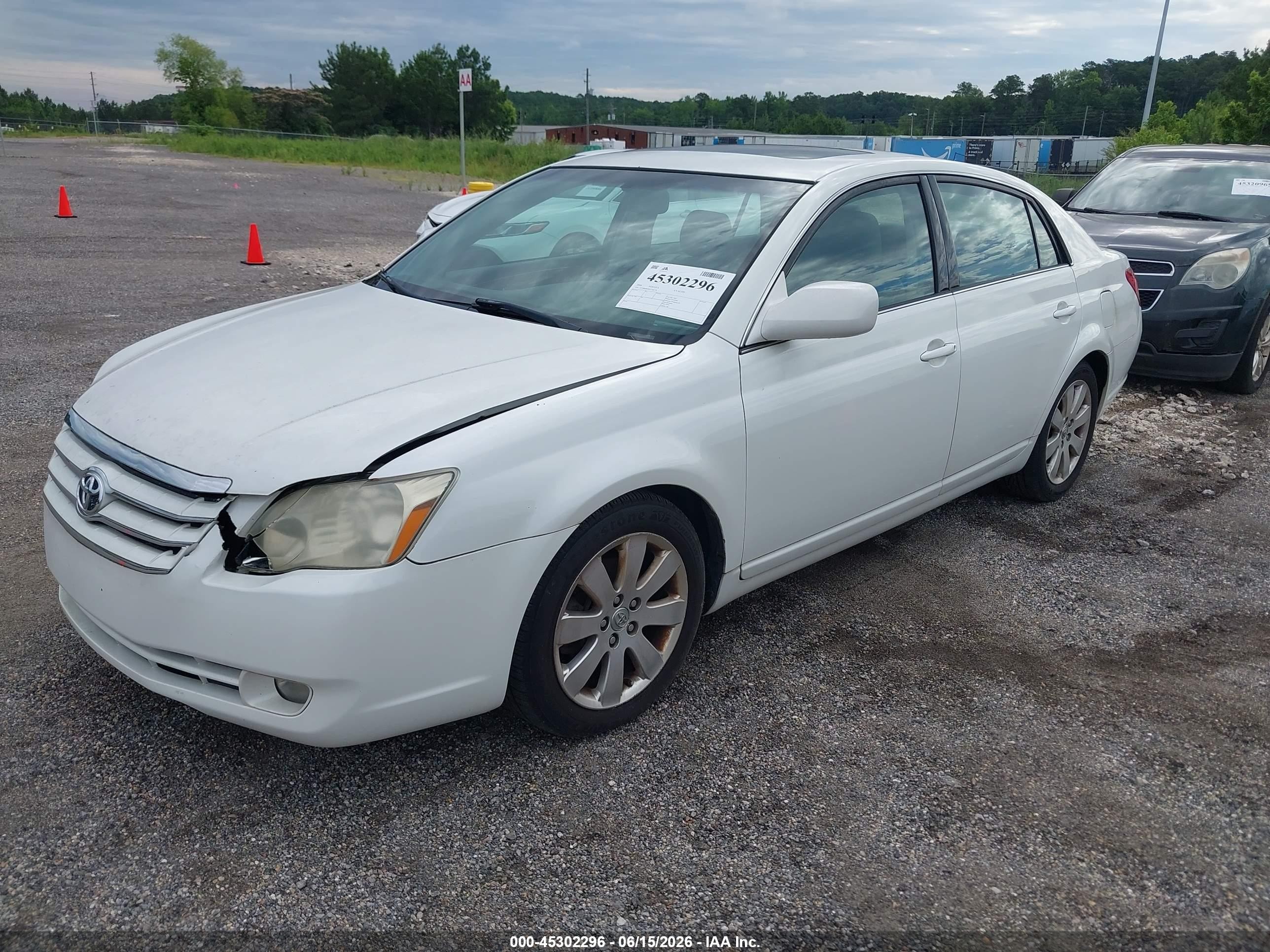 2006 Toyota Avalon Xls White vin: 4T1BK36B86U166776