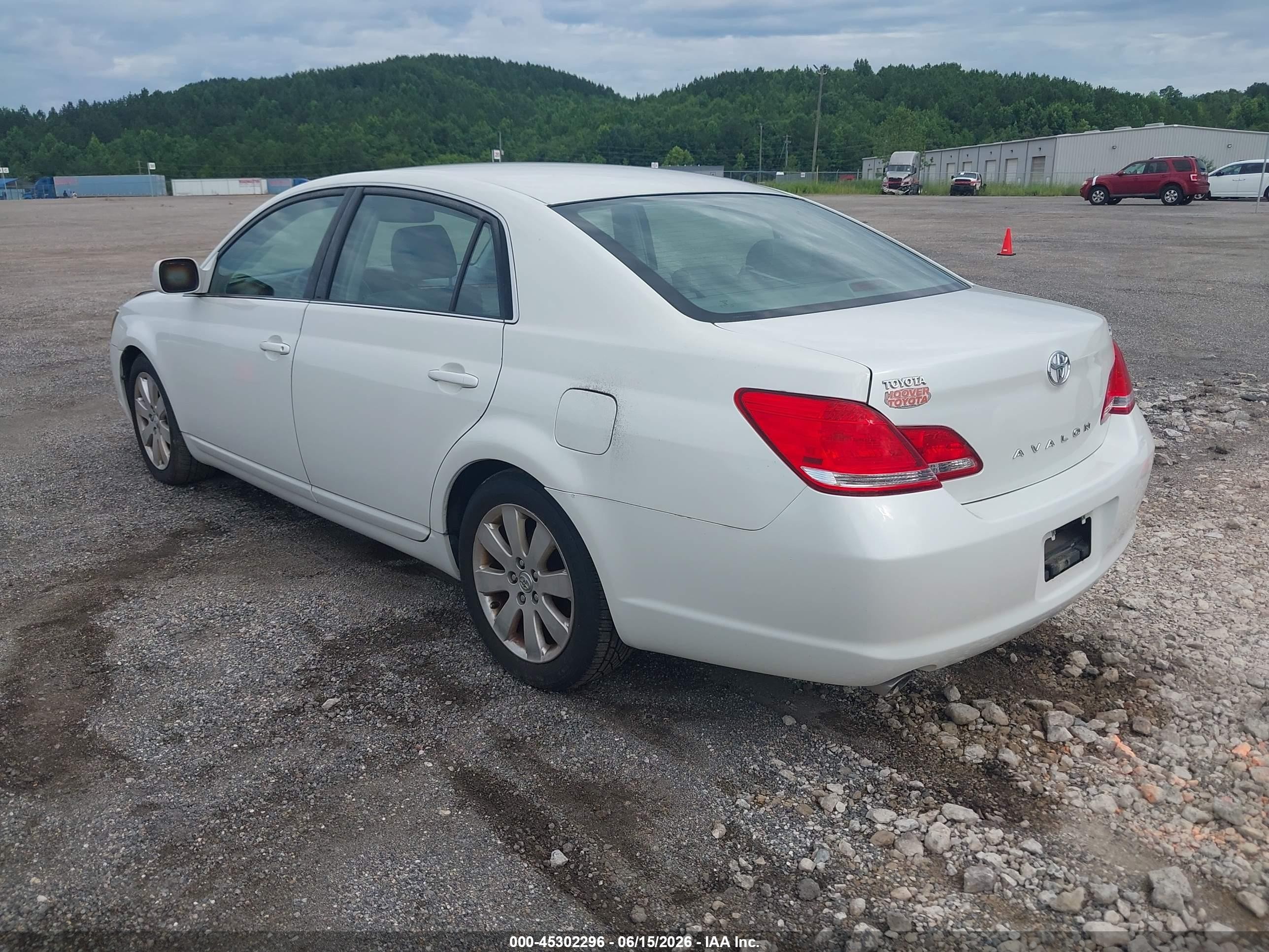 2006 Toyota Avalon Xls White vin: 4T1BK36B86U166776