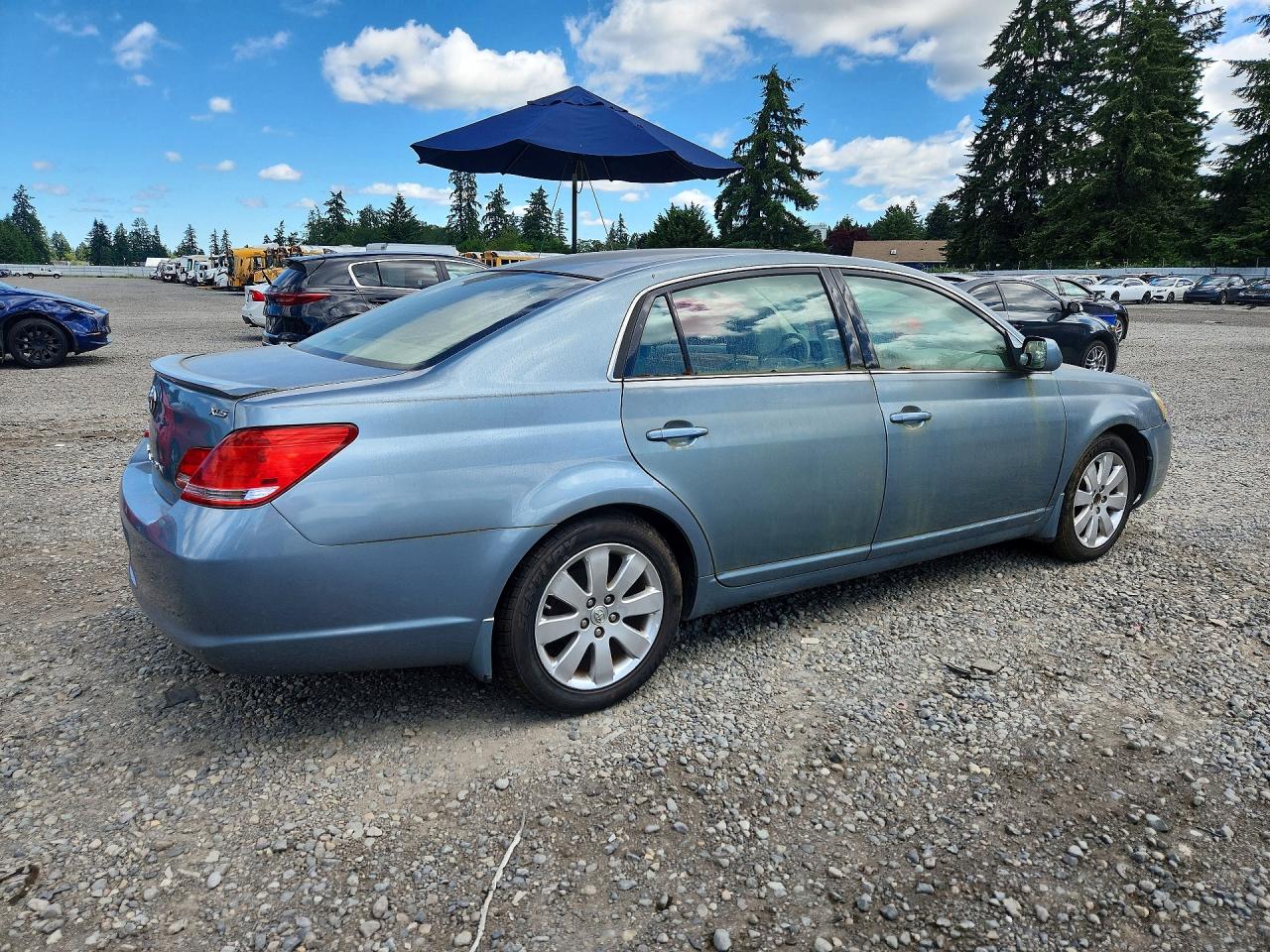 2007 Toyota Avalon Xls Blue vin: 4T1BK36B87U176774