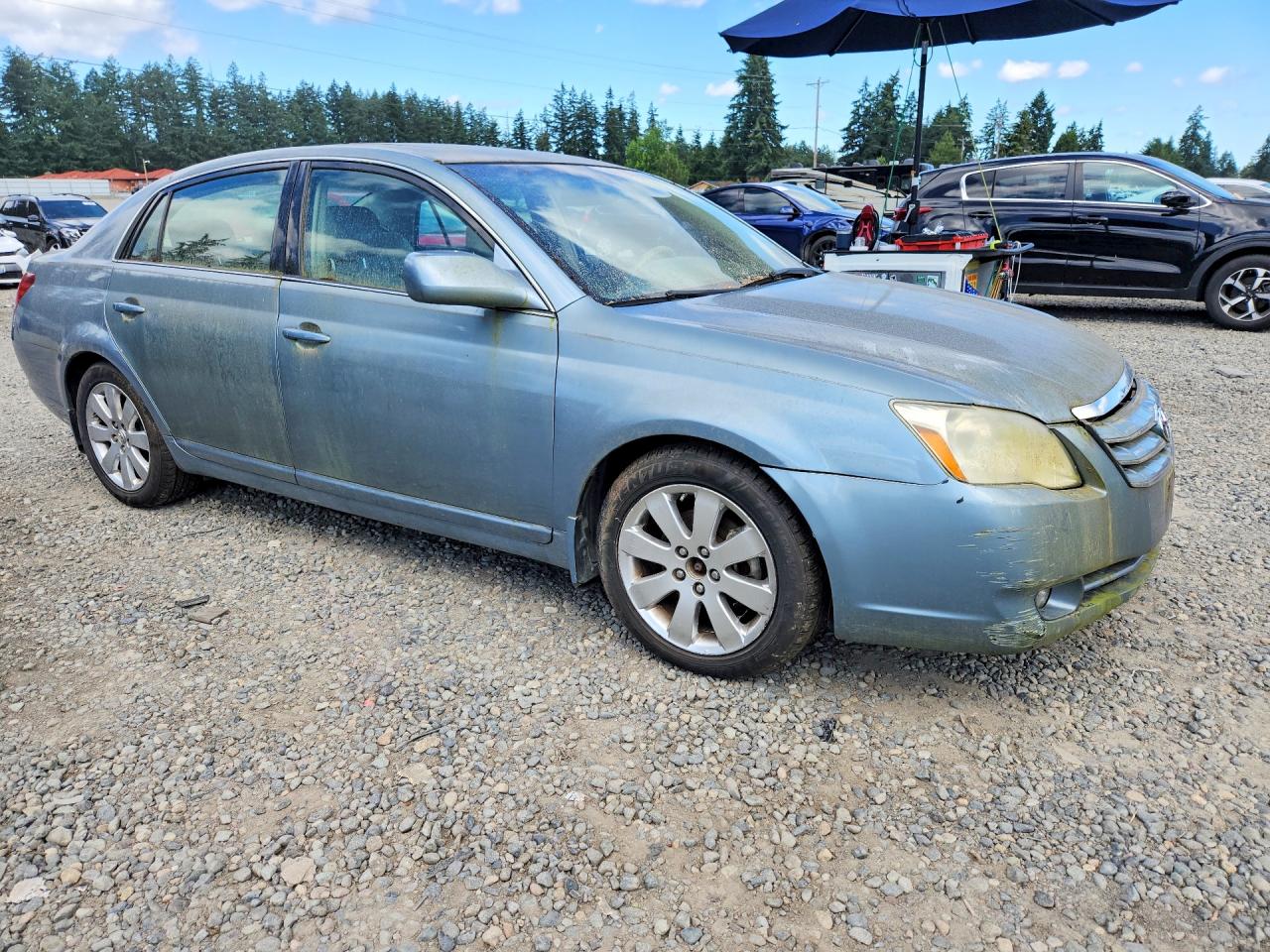2007 Toyota Avalon Xls Blue vin: 4T1BK36B87U176774