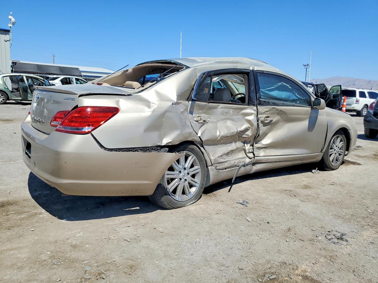 2007 Toyota Avalon Limited Beige vin: 4T1BK36B87U182414