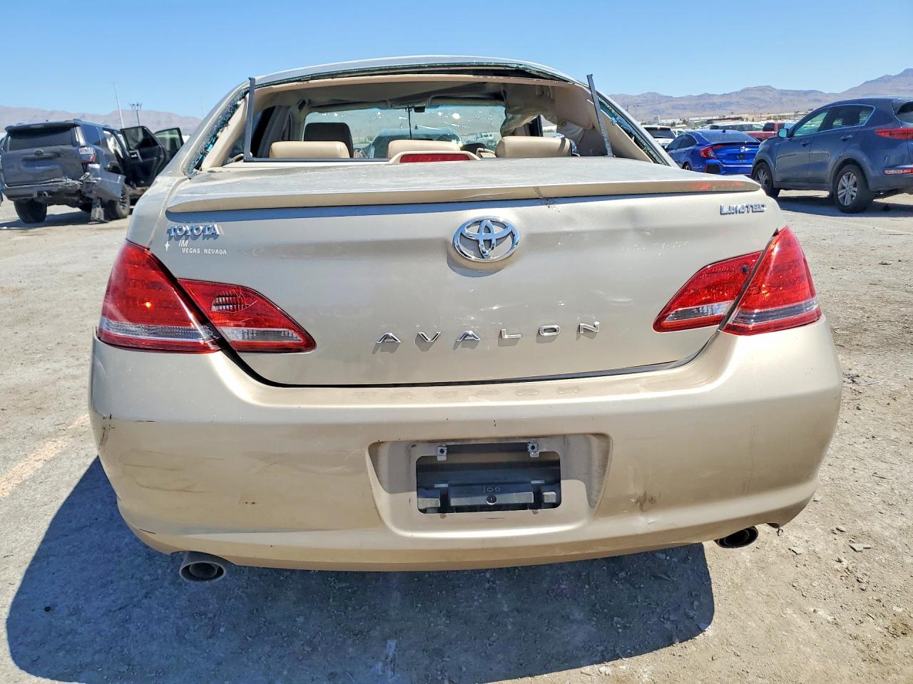 2007 Toyota Avalon Limited Beige vin: 4T1BK36B87U182414