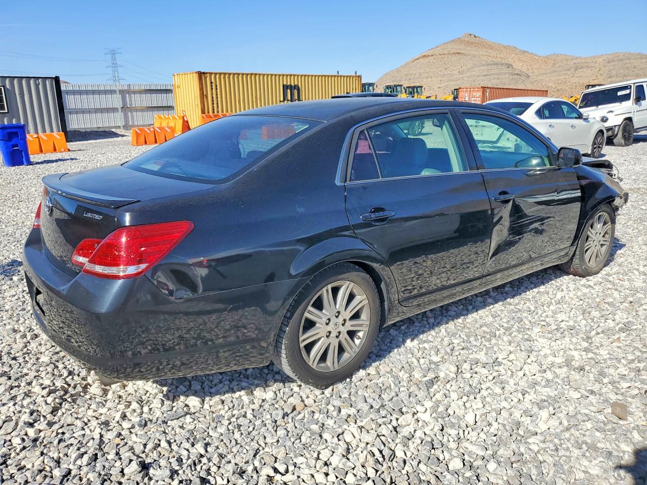 2007 Toyota Avalon Limited Black vin: 4T1BK36B87U192215