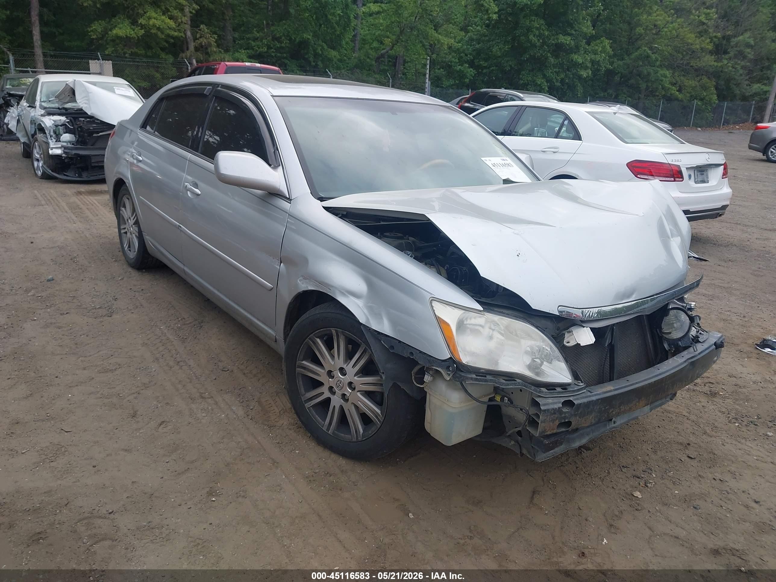 2007 Toyota Avalon Limited Silver vin: 4T1BK36B87U193851