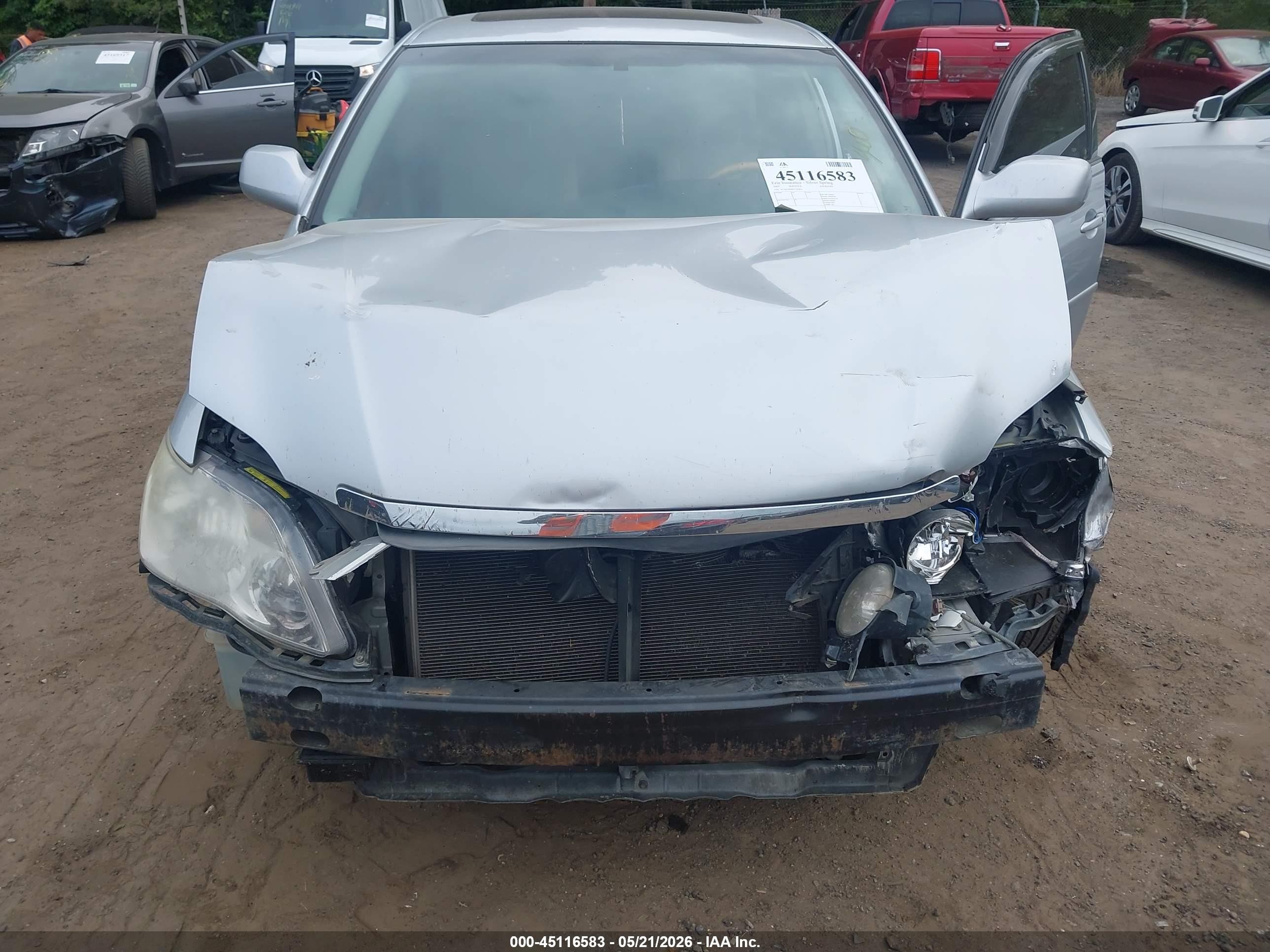 2007 Toyota Avalon Limited Silver vin: 4T1BK36B87U193851