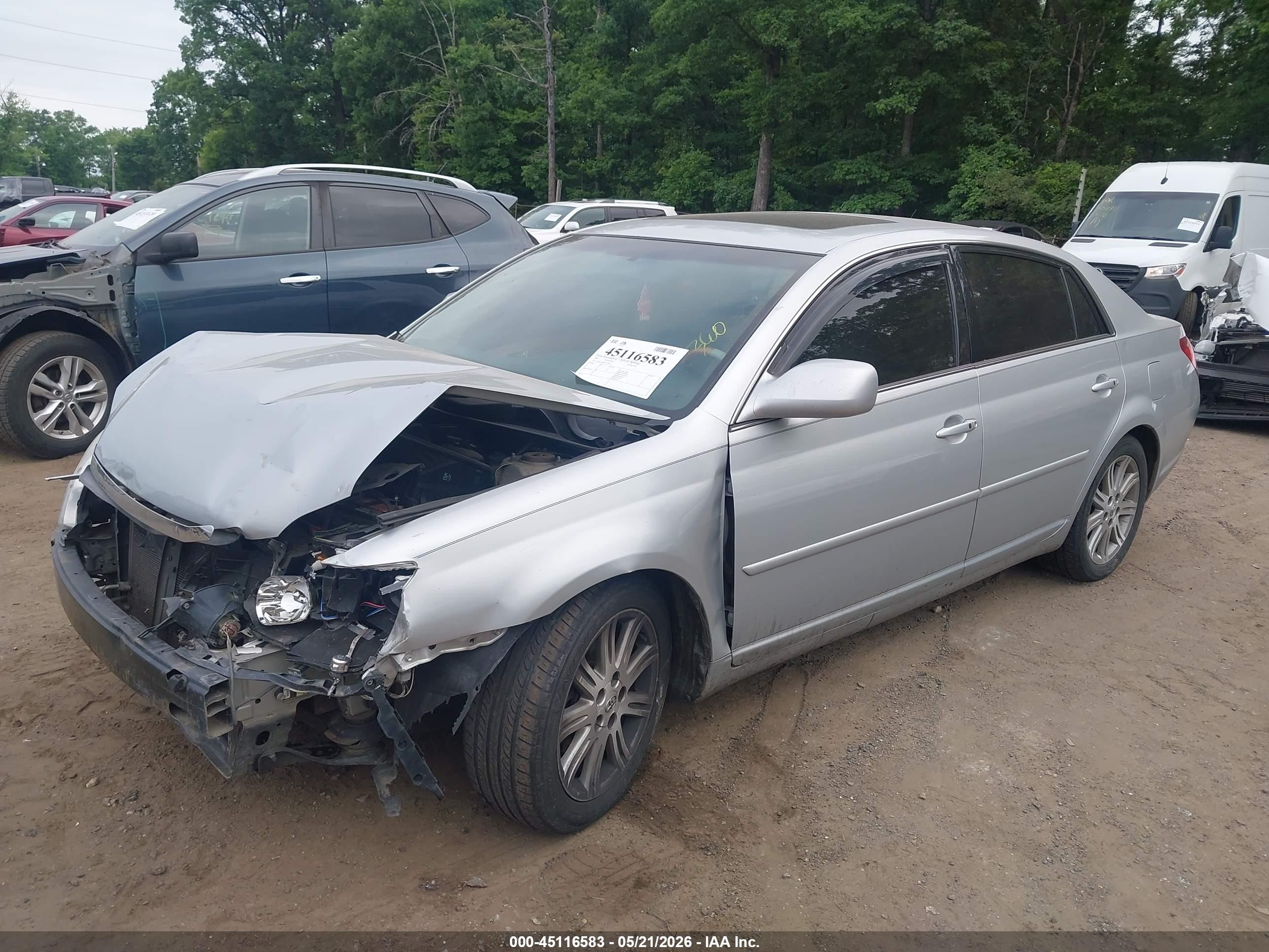 2007 Toyota Avalon Limited Silver vin: 4T1BK36B87U193851