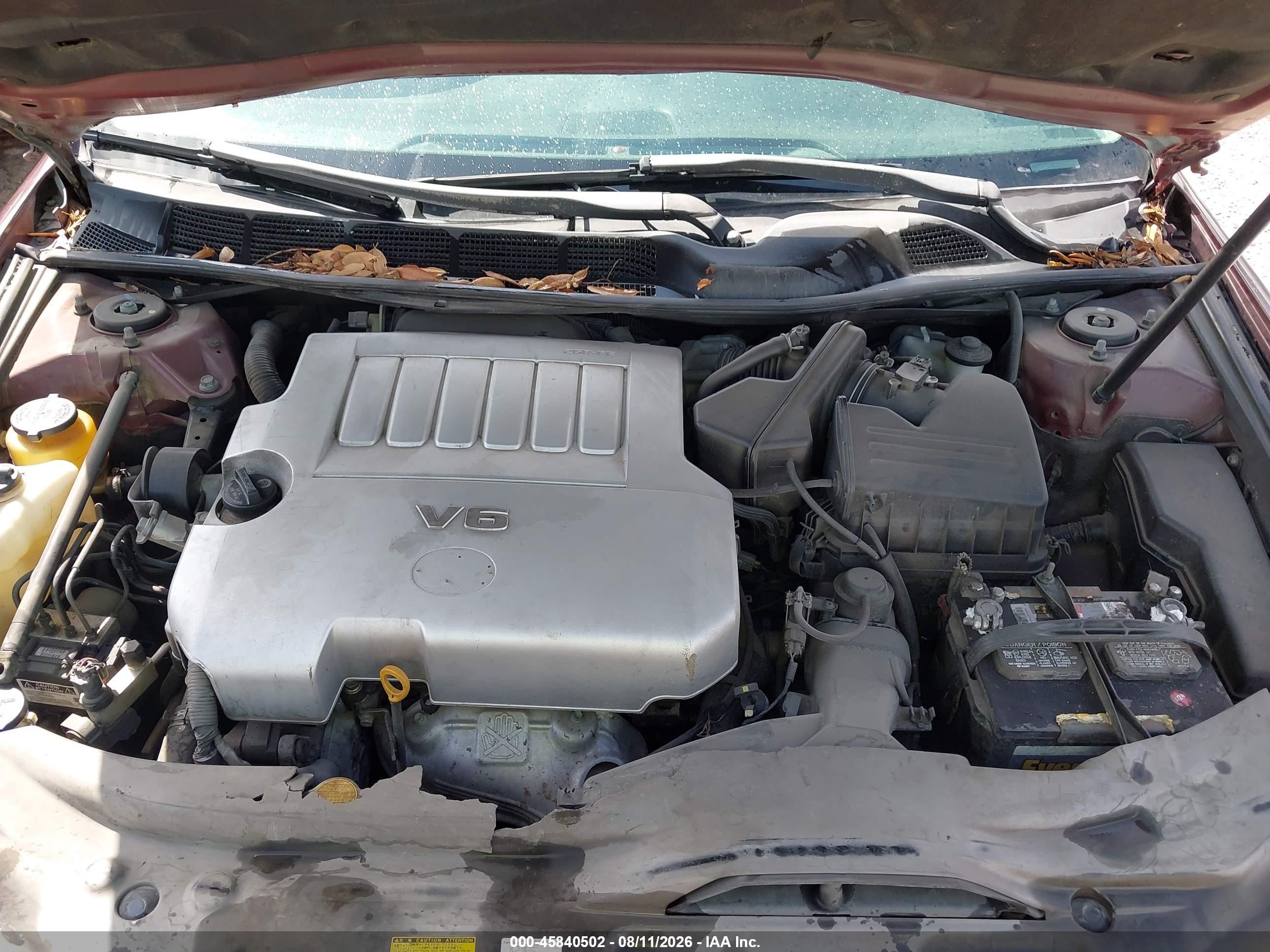 2007 Toyota Avalon Xls Бордовый vin: 4T1BK36B87U197964