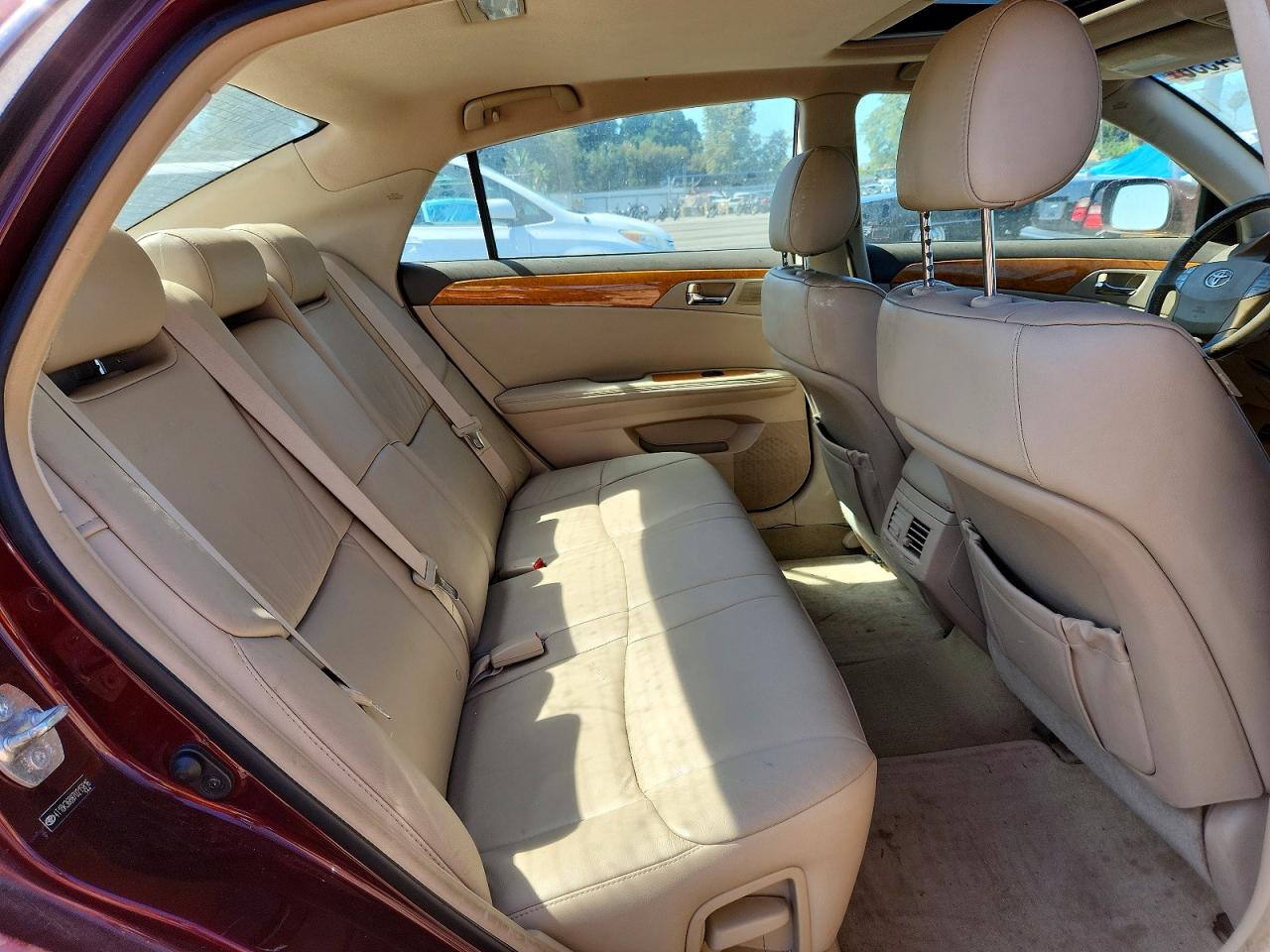 2007 Toyota Avalon Xls Burgundy vin: 4T1BK36B87U215816