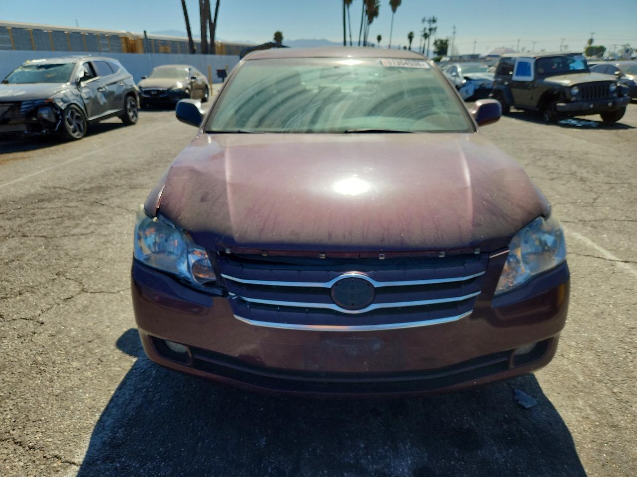 2007 Toyota Avalon Xls Burgundy vin: 4T1BK36B87U215816
