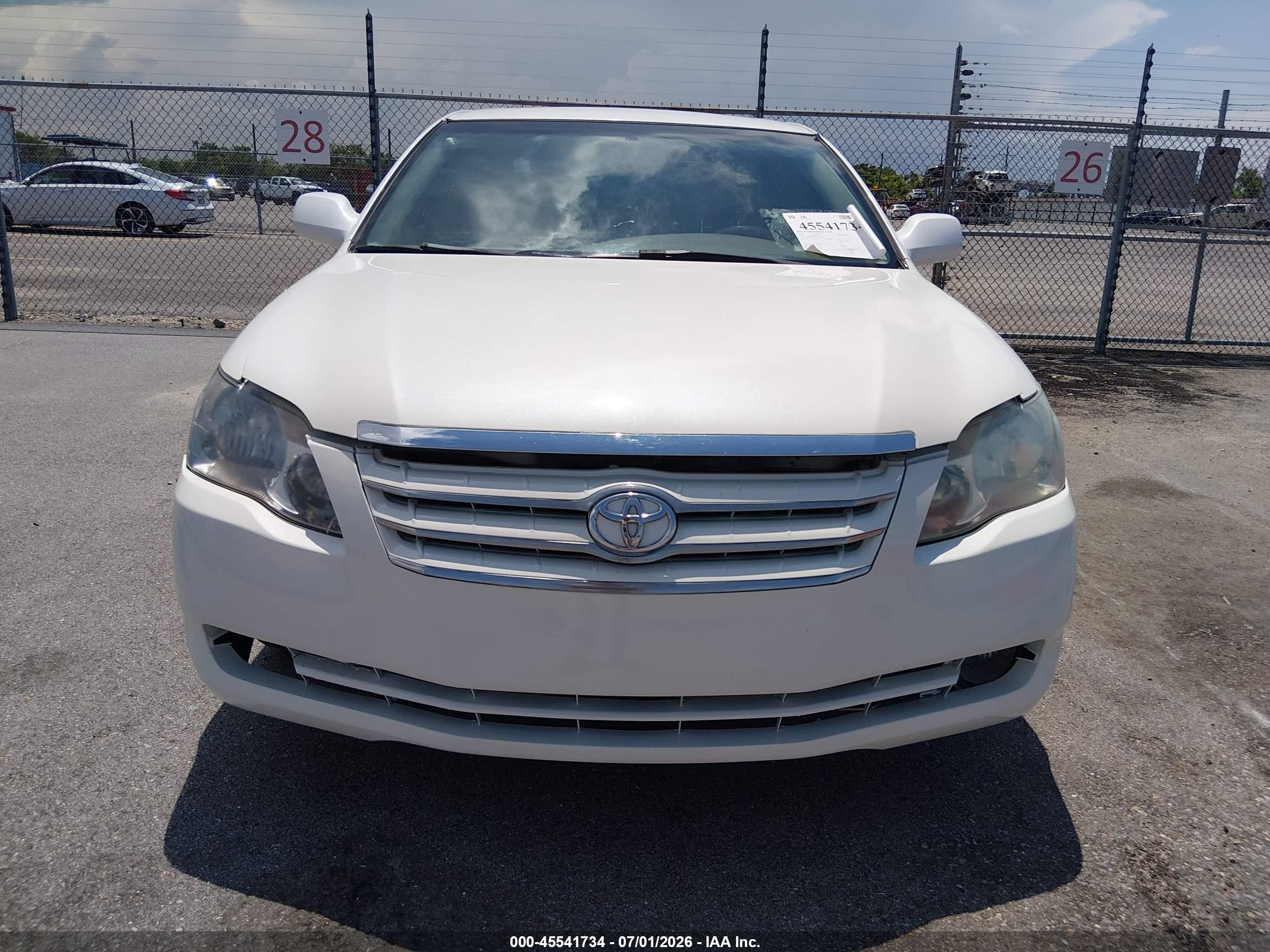 2007 Toyota Avalon Limited White vin: 4T1BK36B87U219106