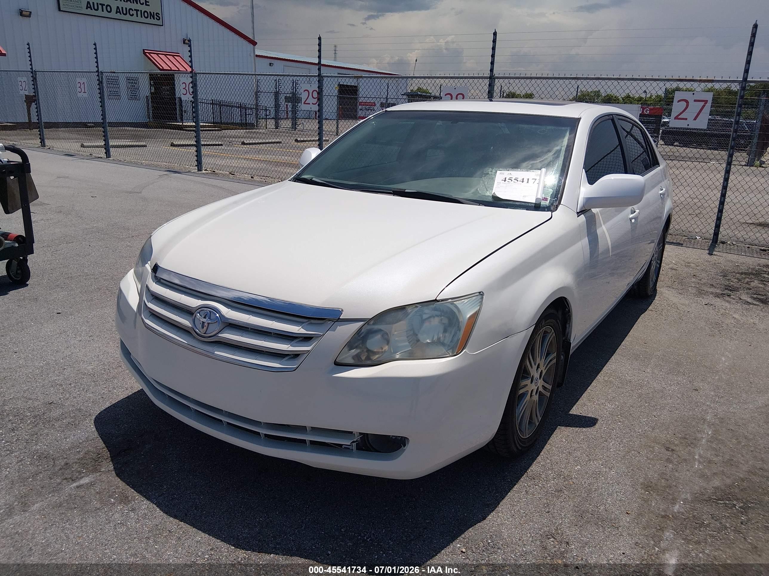 2007 Toyota Avalon Limited White vin: 4T1BK36B87U219106