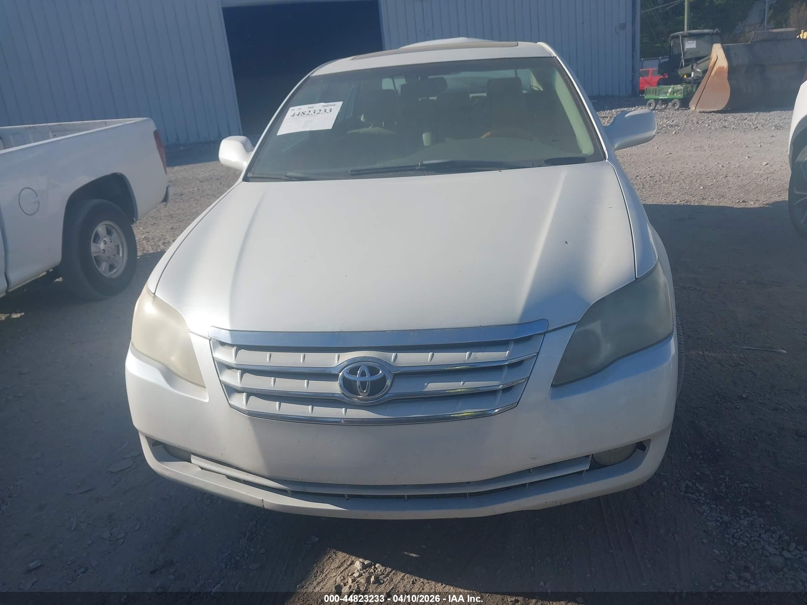 2007 Toyota Avalon Limited White vin: 4T1BK36B87U235421
