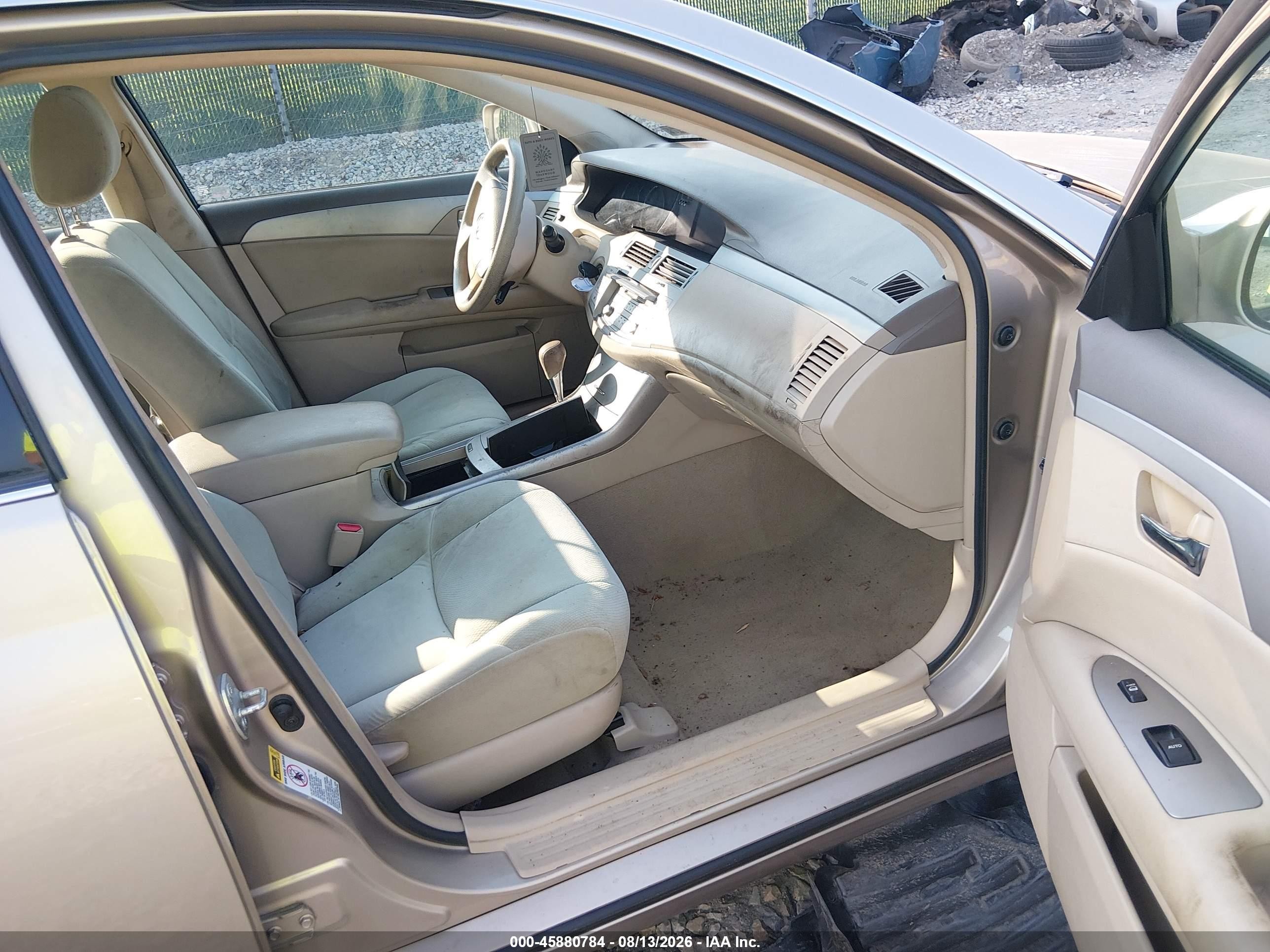 2008 Toyota Avalon Xl Gold vin: 4T1BK36B88U257792