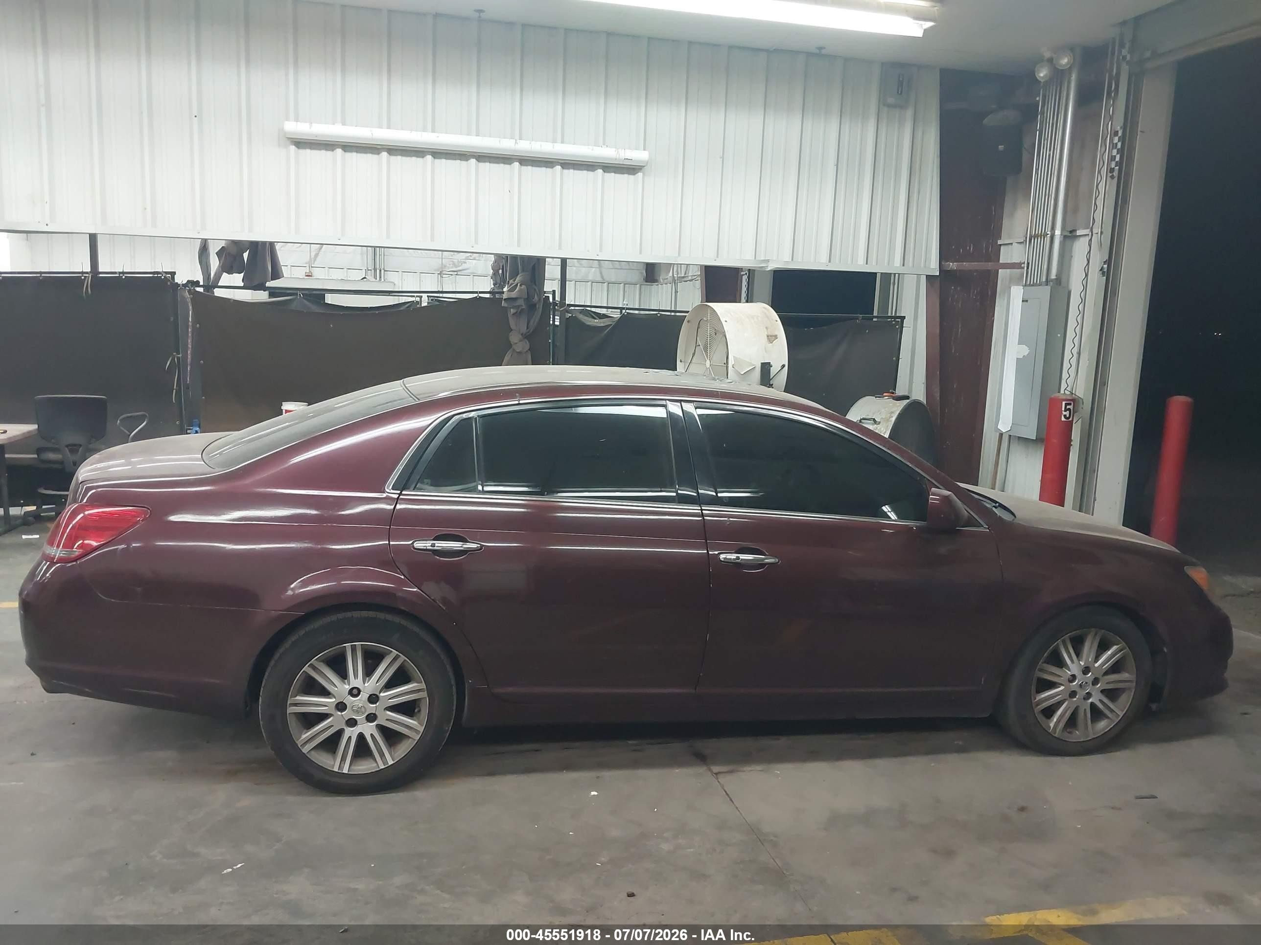 2008 Toyota Avalon Limited Maroon vin: 4T1BK36B88U260515