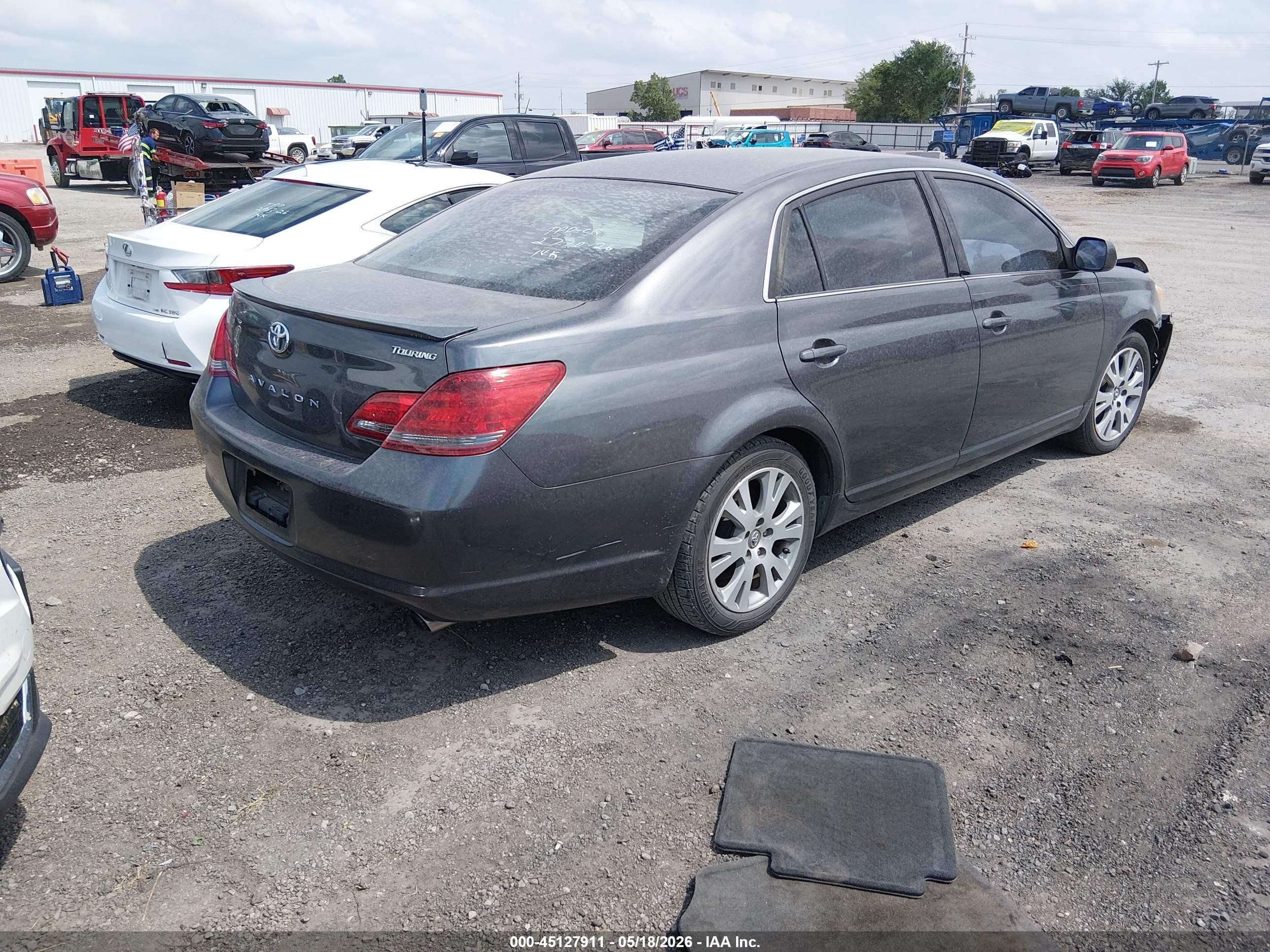 2008 Toyota Avalon Touring Серый vin: 4T1BK36B88U264967