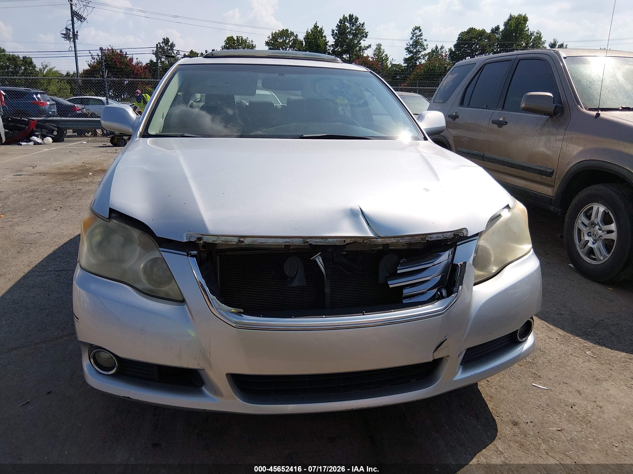 2008 Toyota Avalon Limited Silver vin: 4T1BK36B88U277735