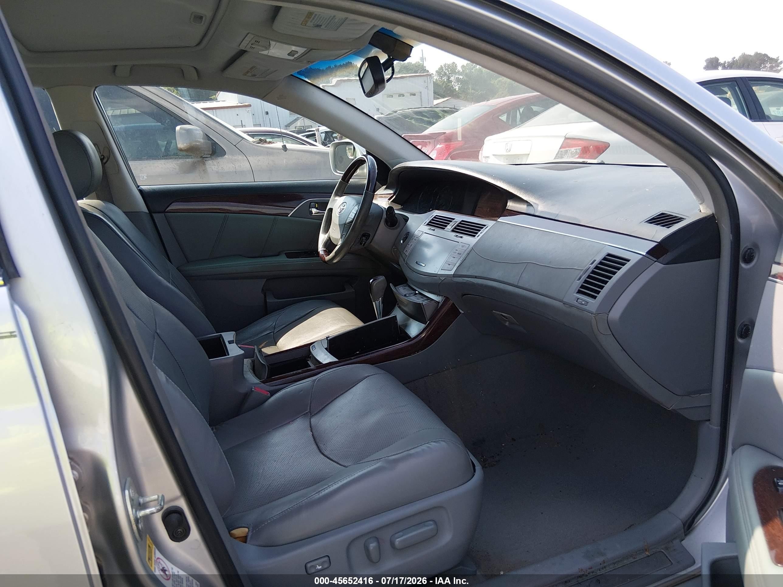 2008 Toyota Avalon Limited Silver vin: 4T1BK36B88U277735
