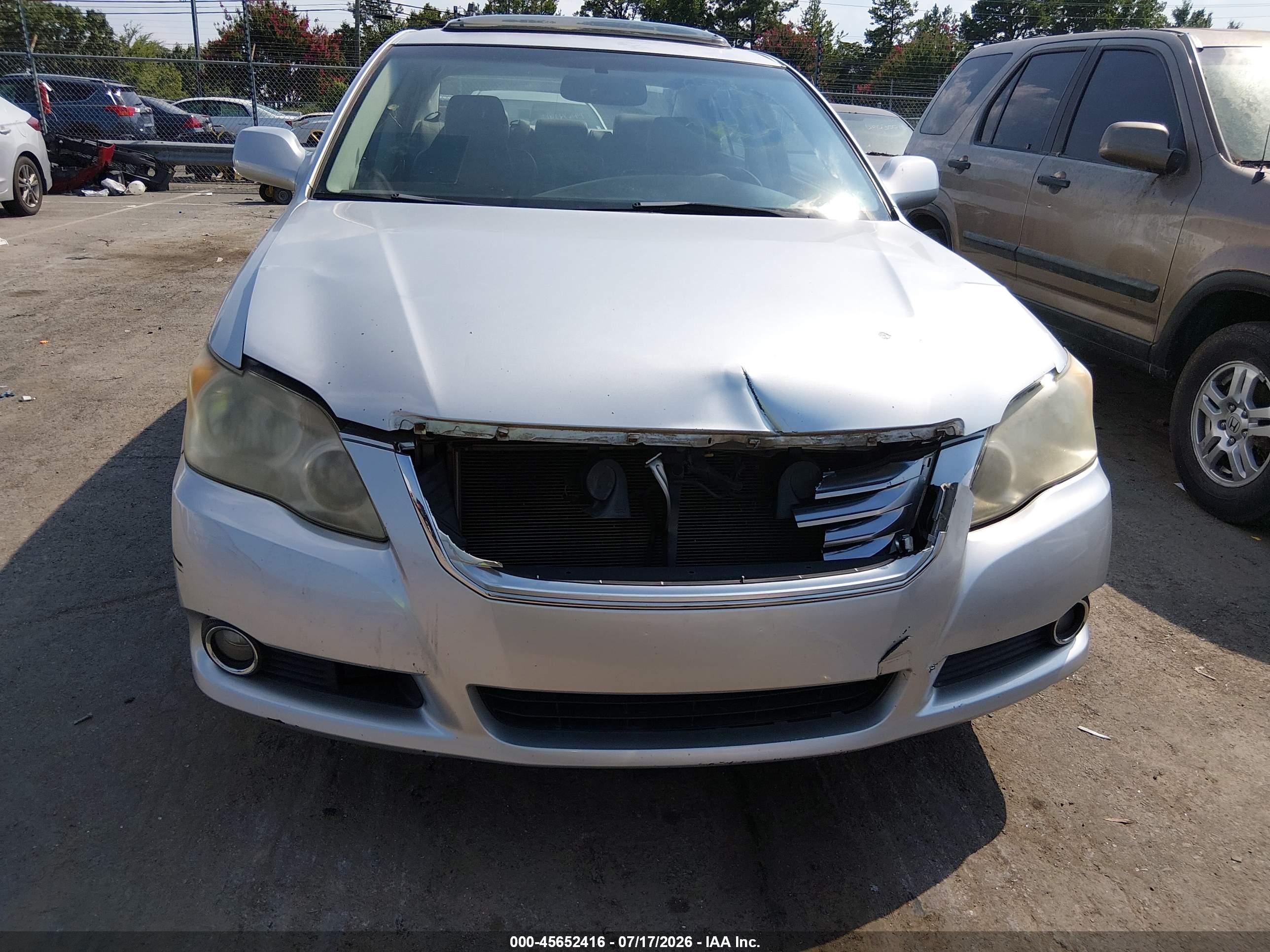 2008 Toyota Avalon Limited Silver vin: 4T1BK36B88U277735