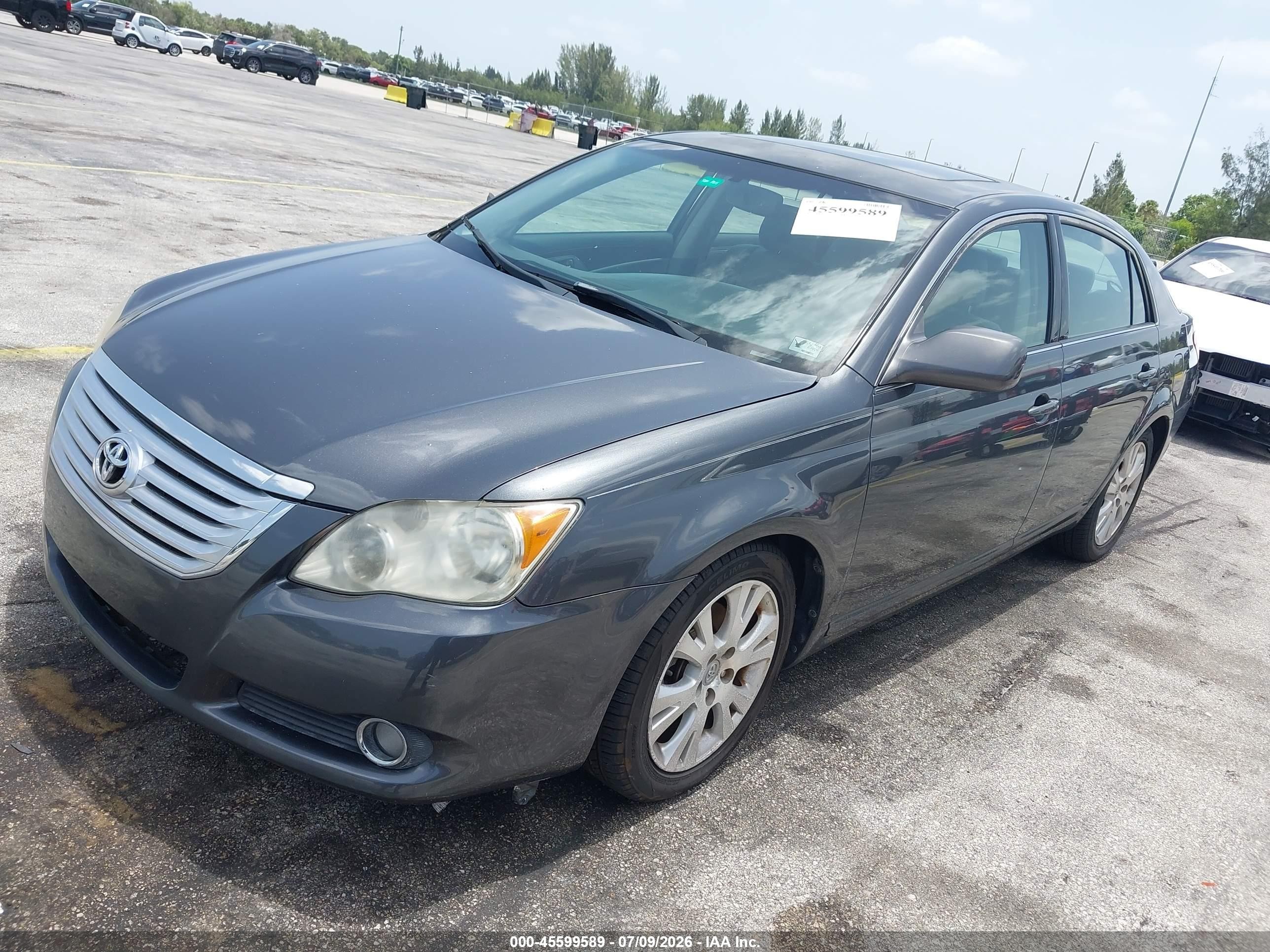 2008 Toyota Avalon Xls Gray vin: 4T1BK36B88U281560