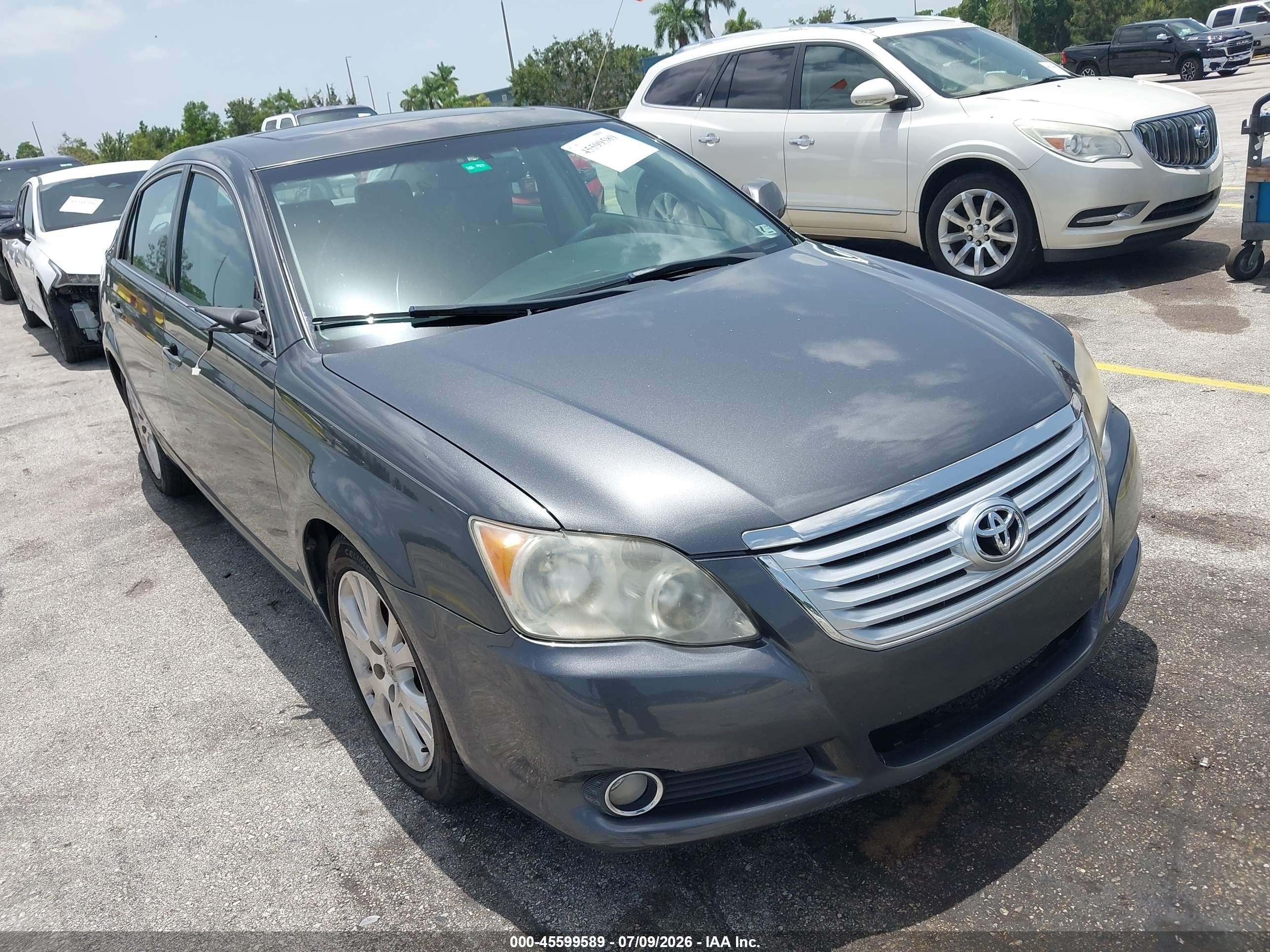 2008 Toyota Avalon Xls Gray vin: 4T1BK36B88U281560