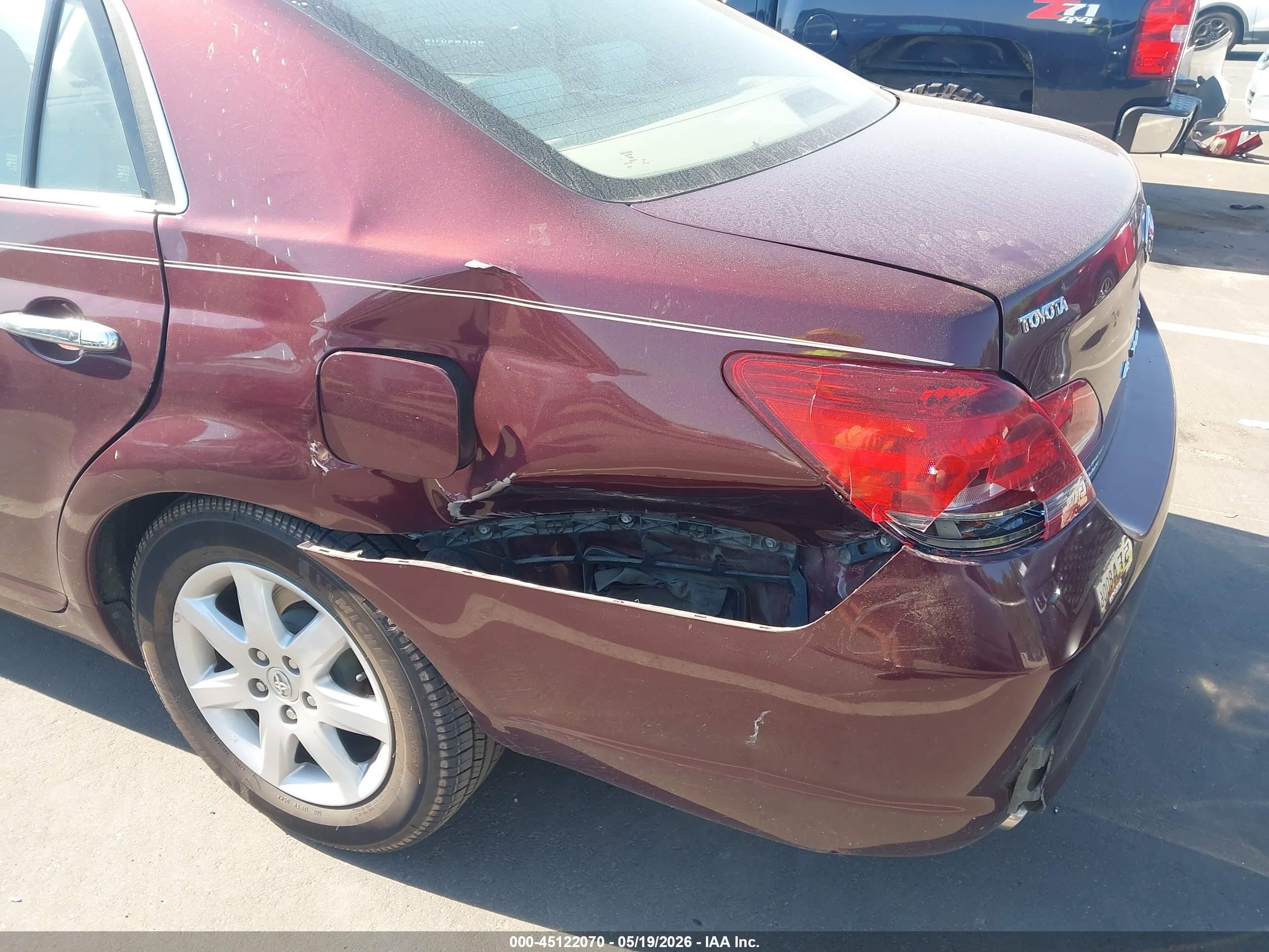 2008 Toyota Avalon Xl Maroon vin: 4T1BK36B88U286967