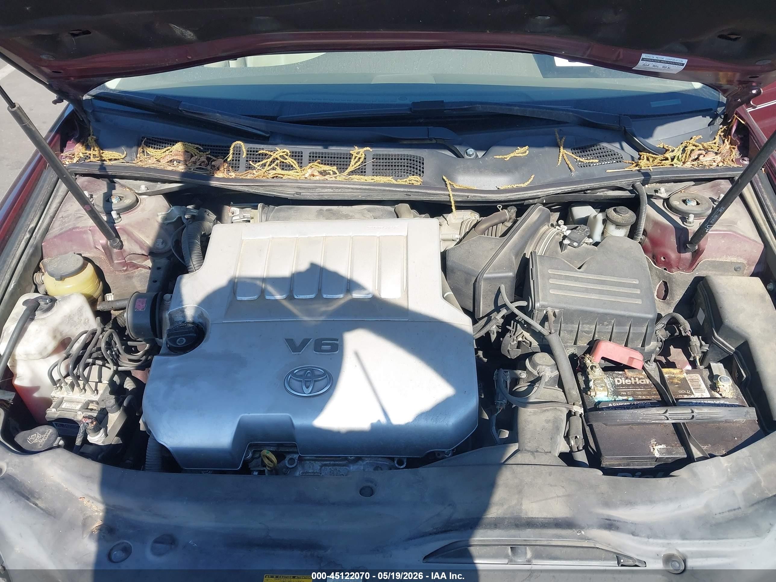 2008 Toyota Avalon Xl Maroon vin: 4T1BK36B88U286967