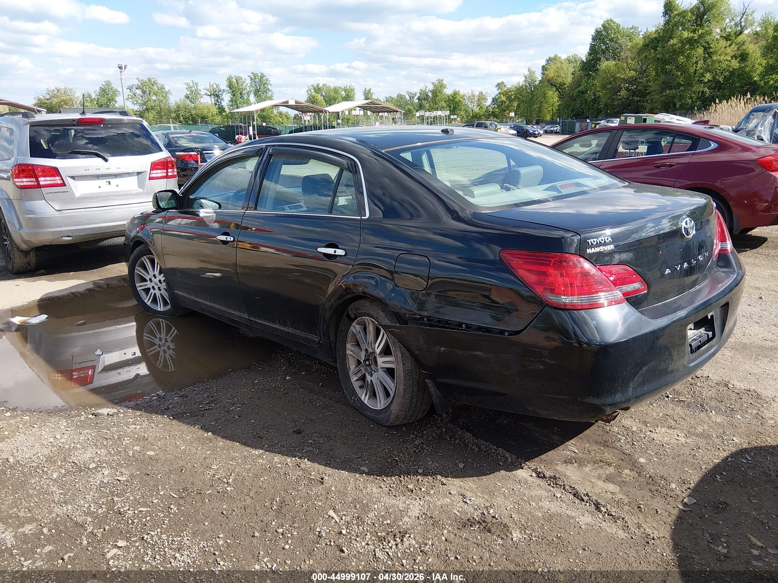 2009 Toyota Avalon Limited Black vin: 4T1BK36B89U344853