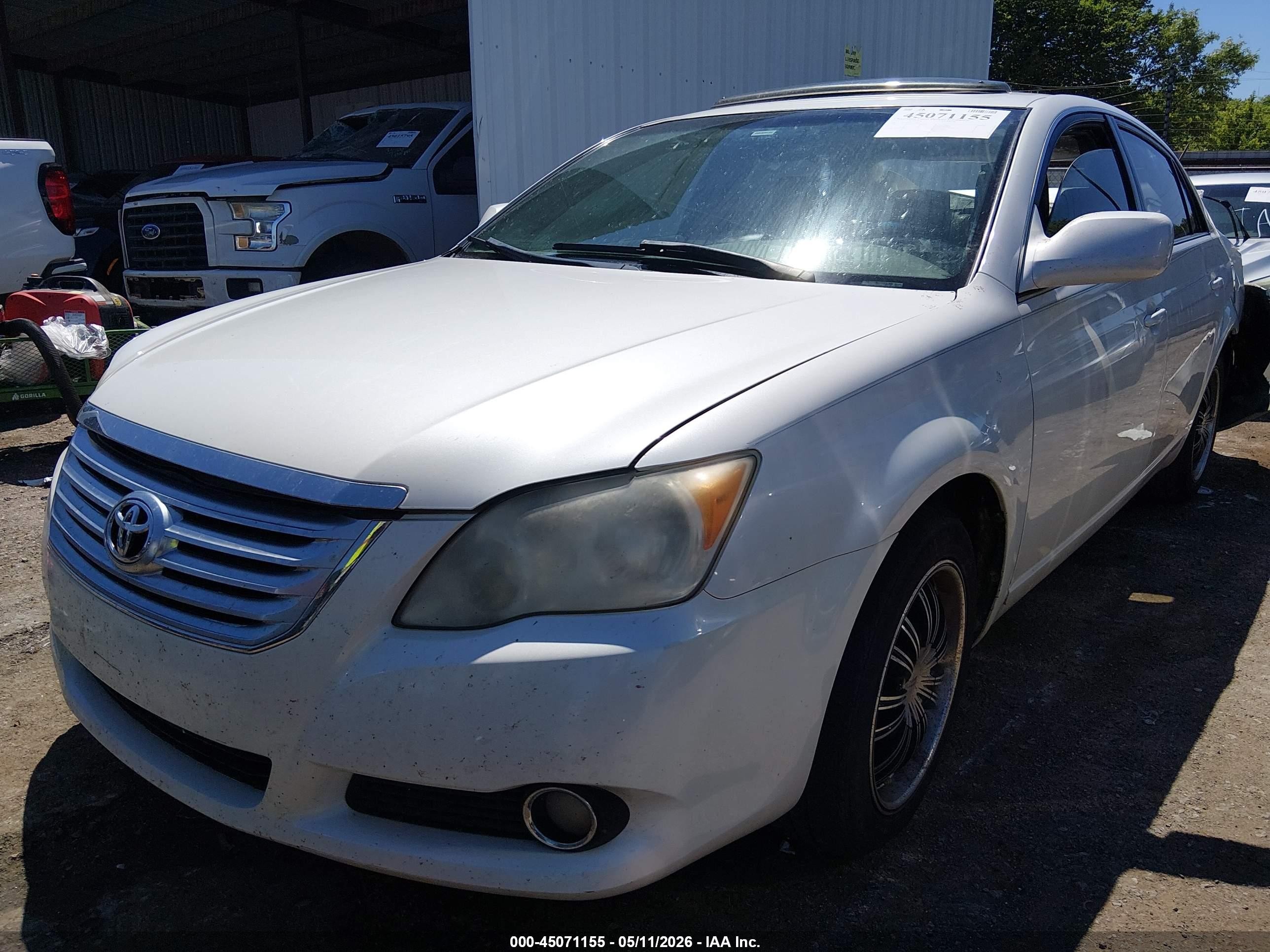 2009 Toyota Avalon Xls White vin: 4T1BK36B89U348658