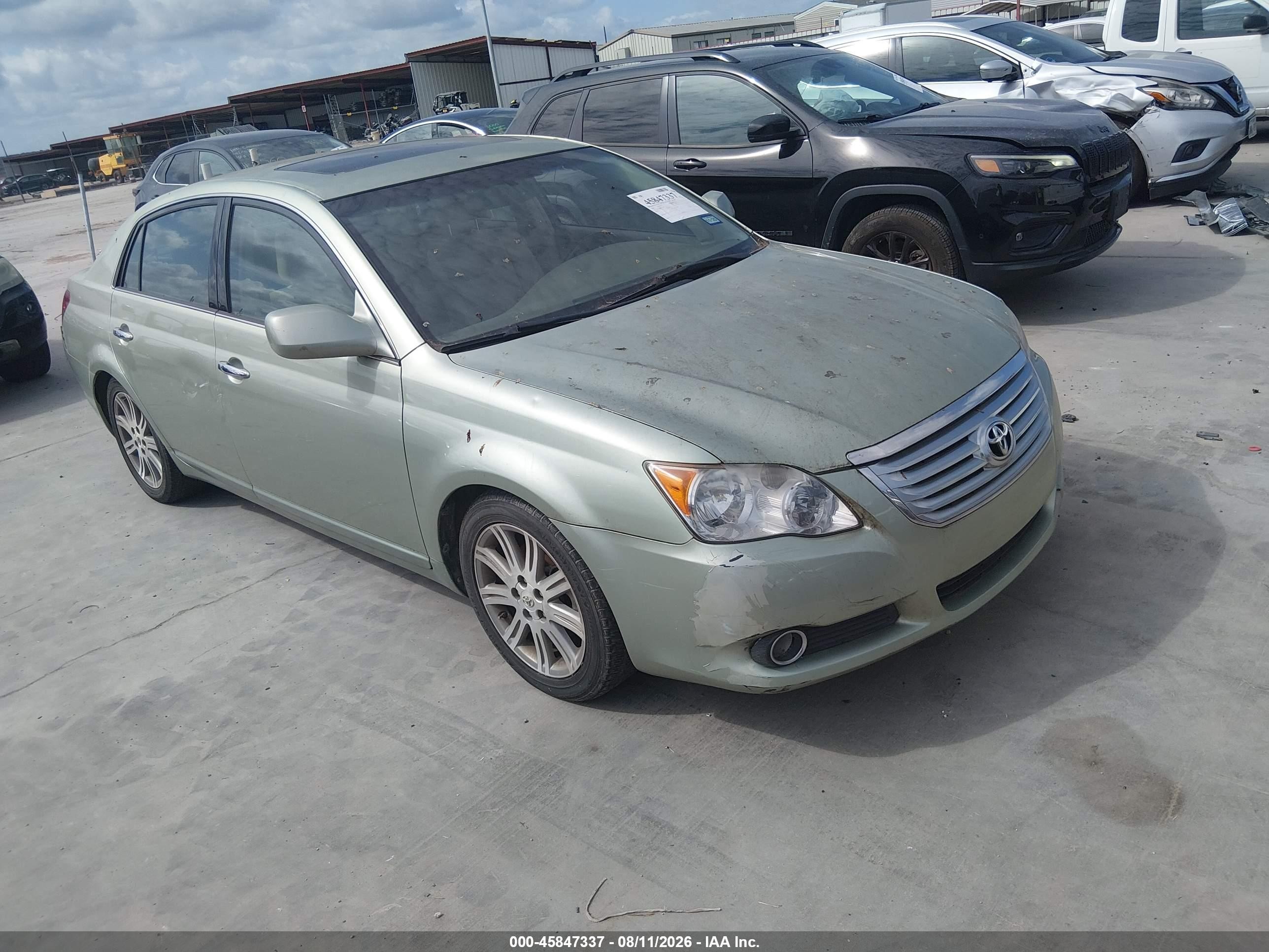 2009 Toyota Avalon Limited Зеленый vin: 4T1BK36B89U351897