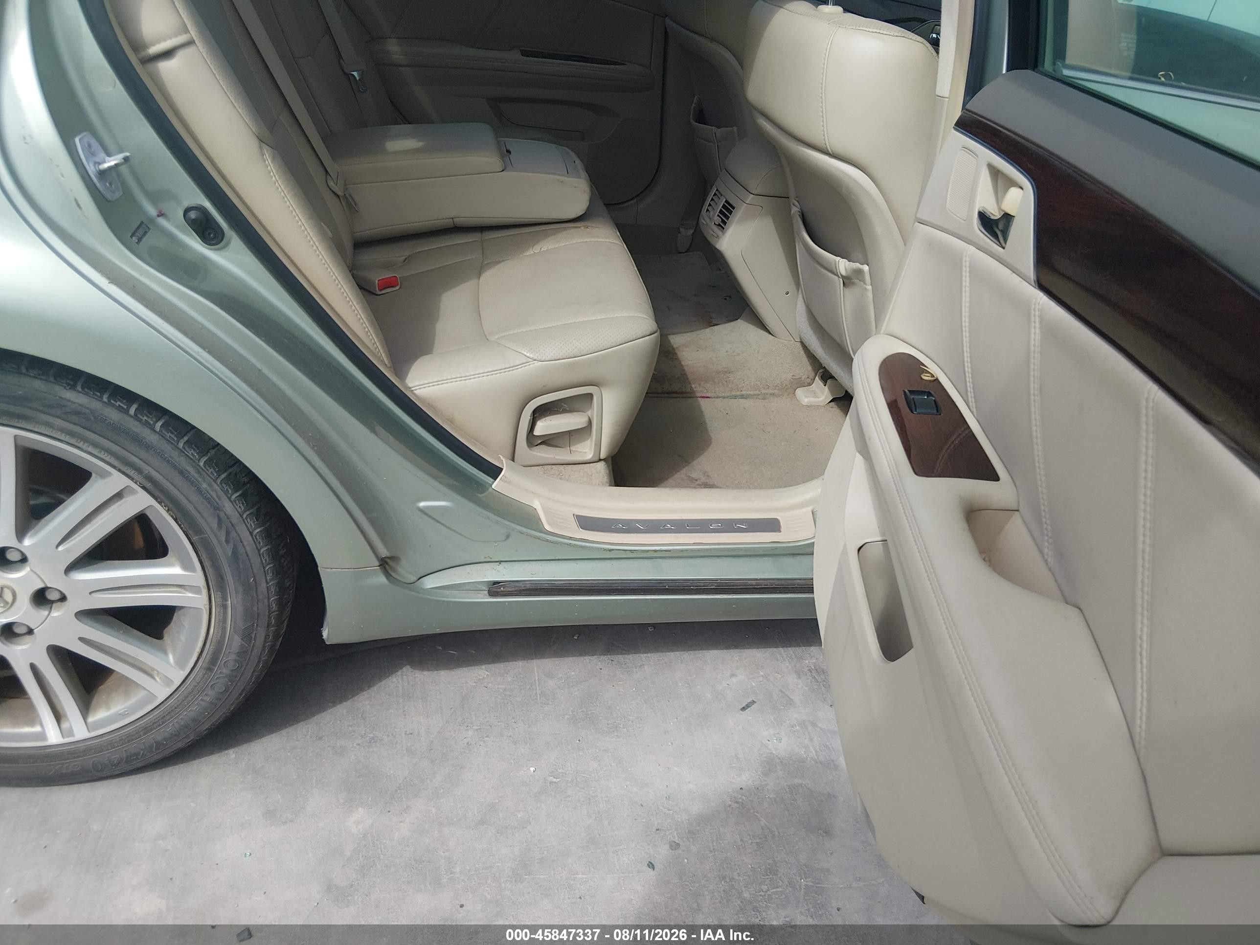 2009 Toyota Avalon Limited Зеленый vin: 4T1BK36B89U351897