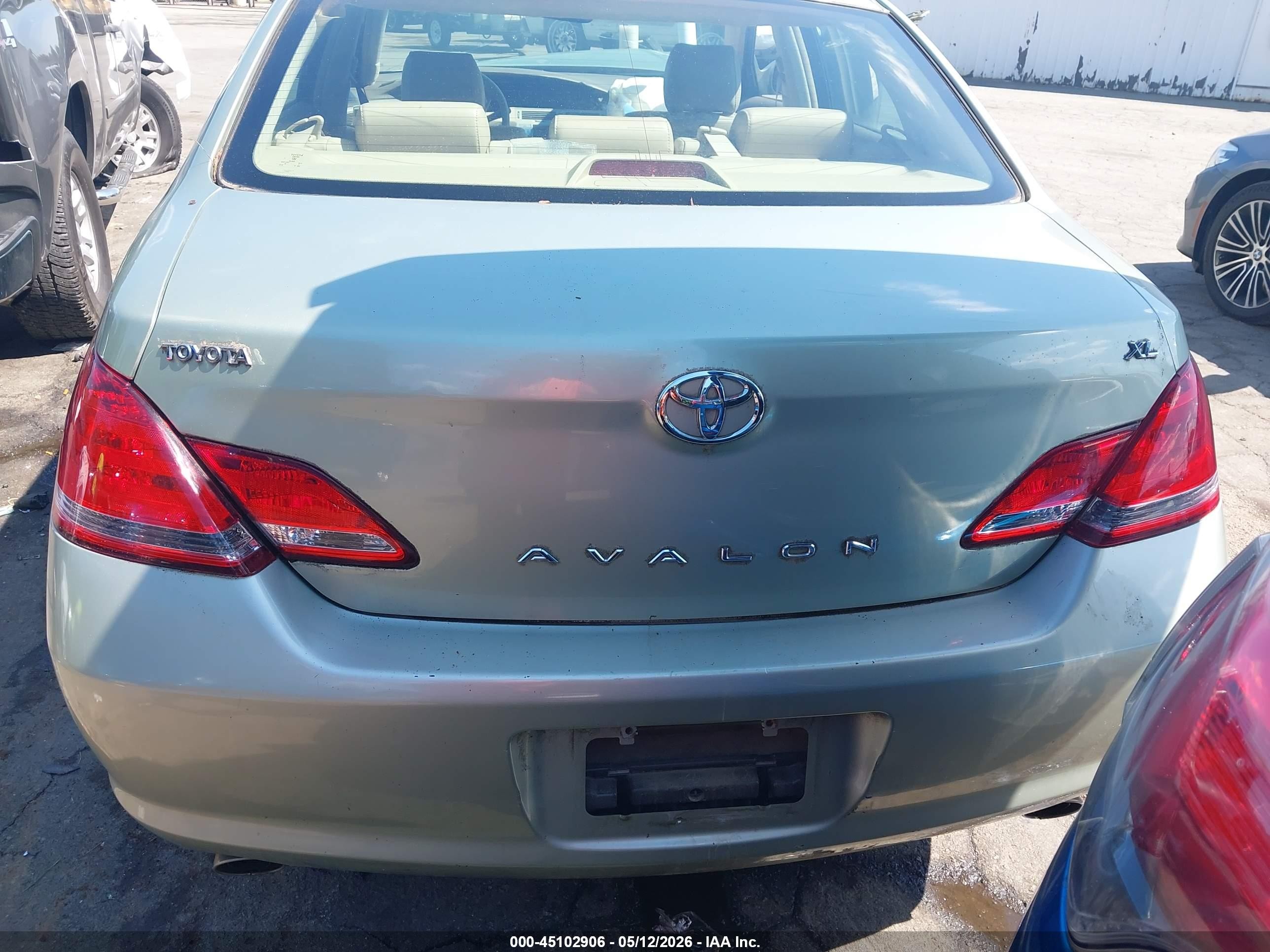2005 Toyota Avalon Xl Green vin: 4T1BK36B95U027710